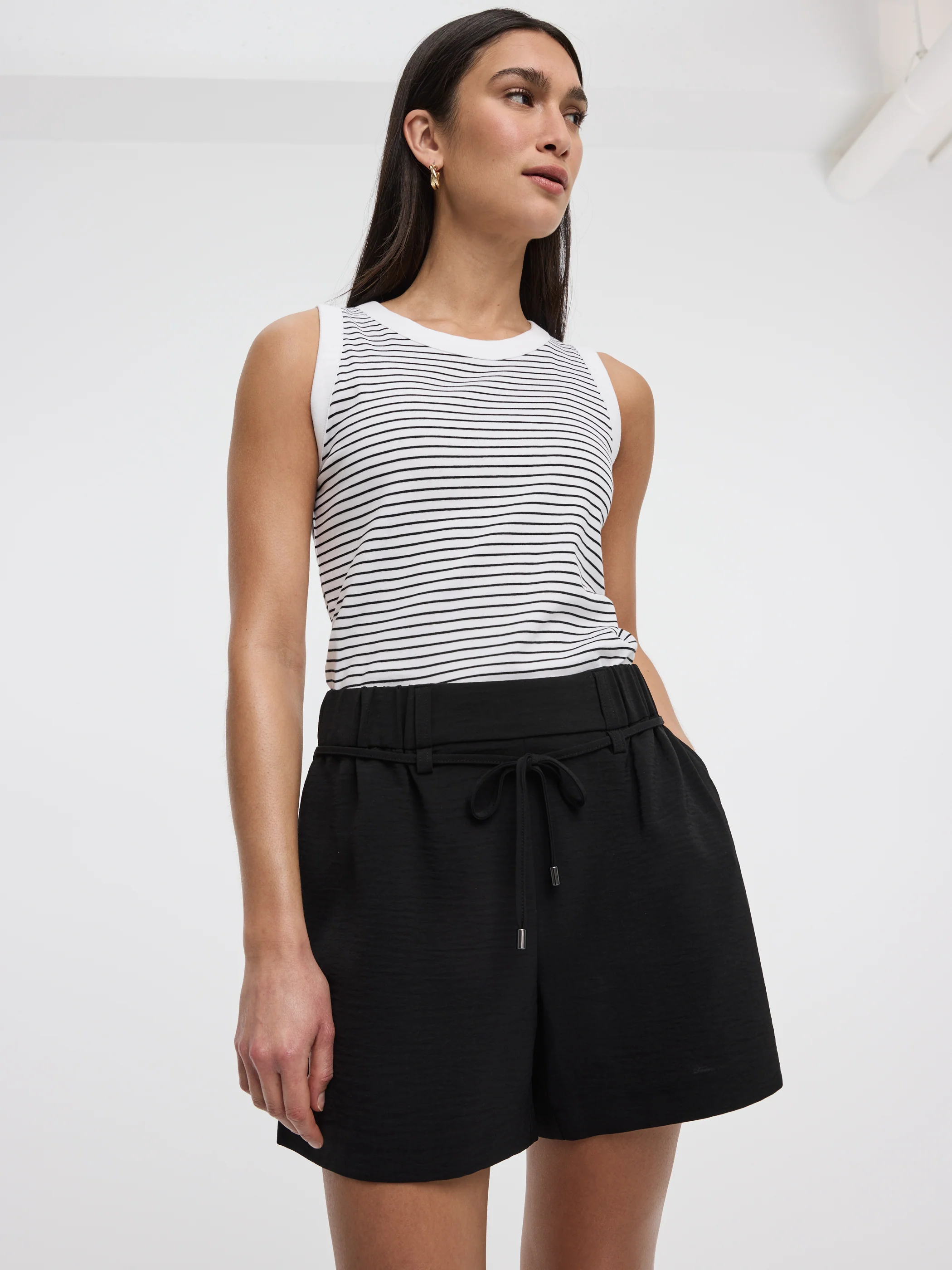 High-Rise Pull-On Shorts - Image 4