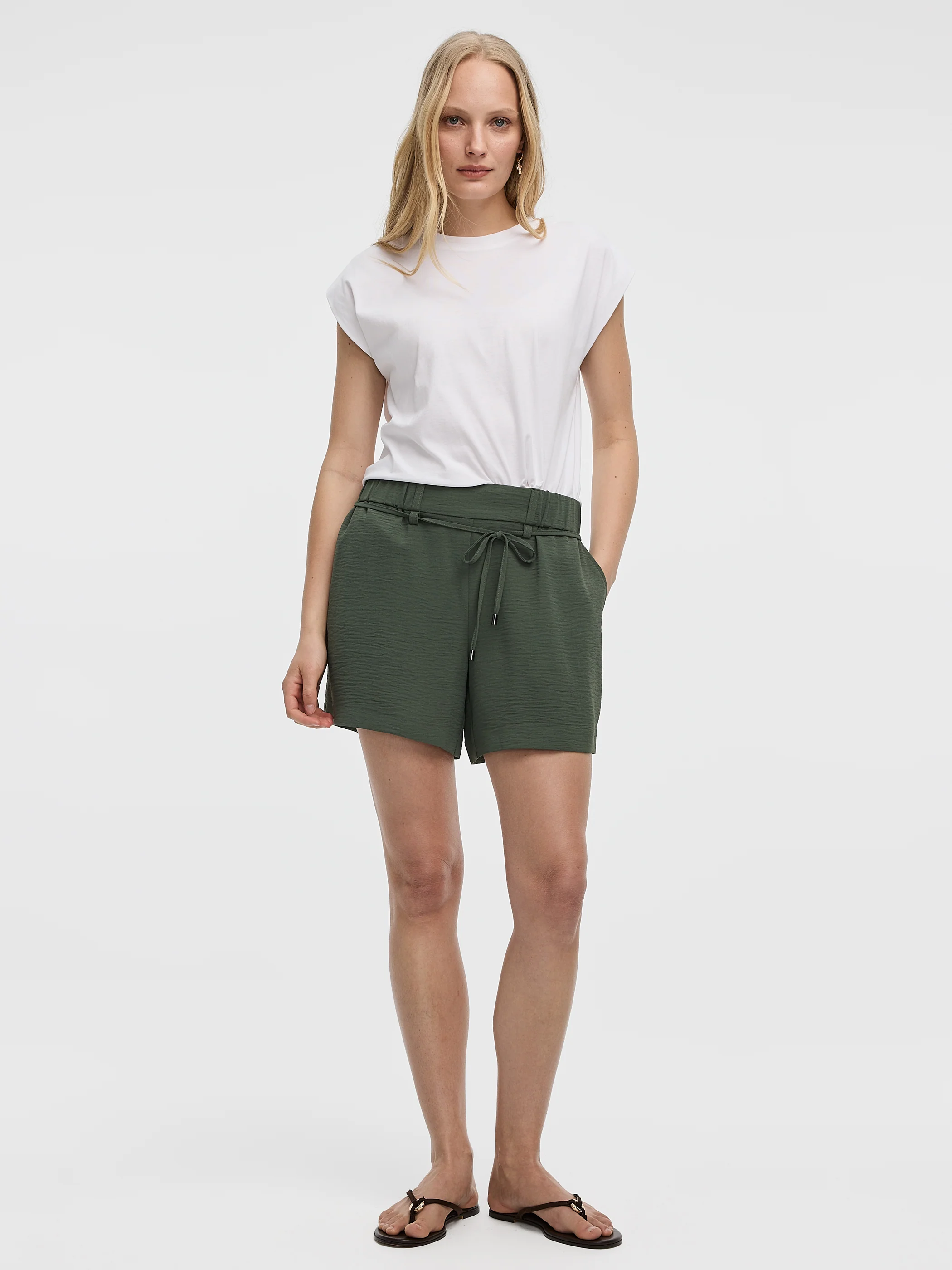 High-Rise Pull-On Shorts - Image 5