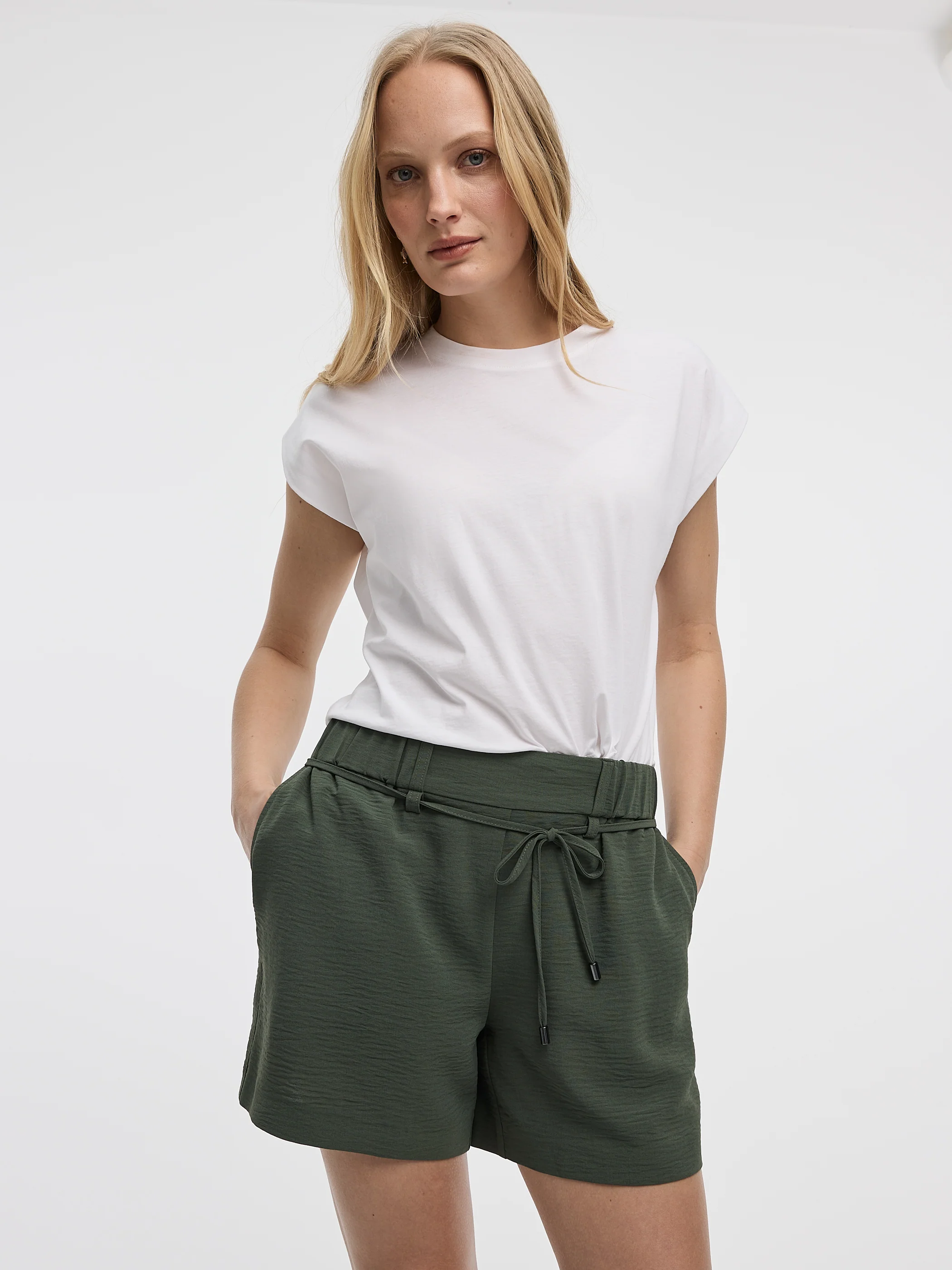 High-Rise Pull-On Shorts - Image 8