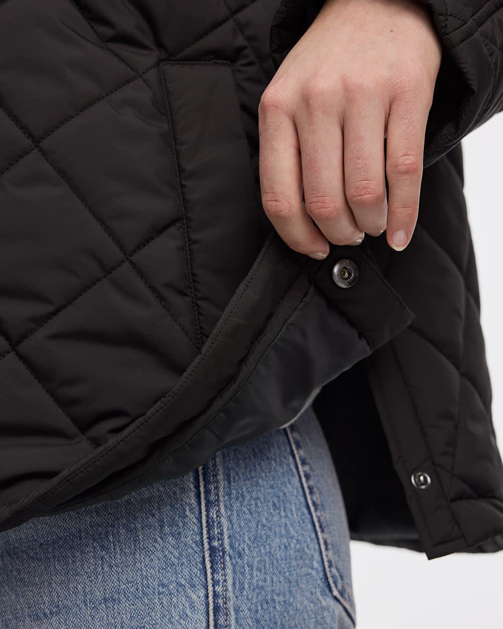 Quilted Hooded Jacket - Image 5