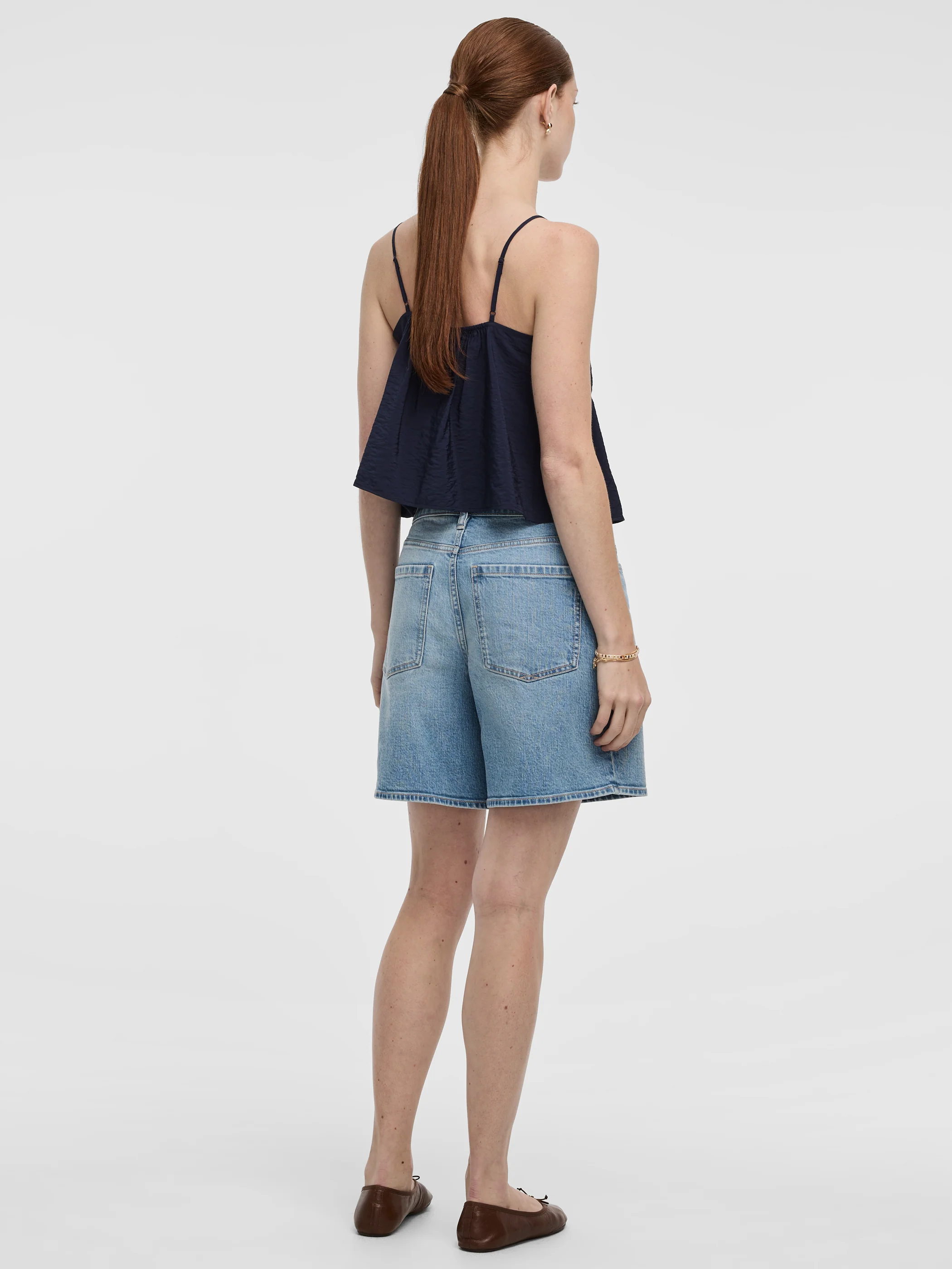 Mid-Rise Baggy Shorts - Image 3