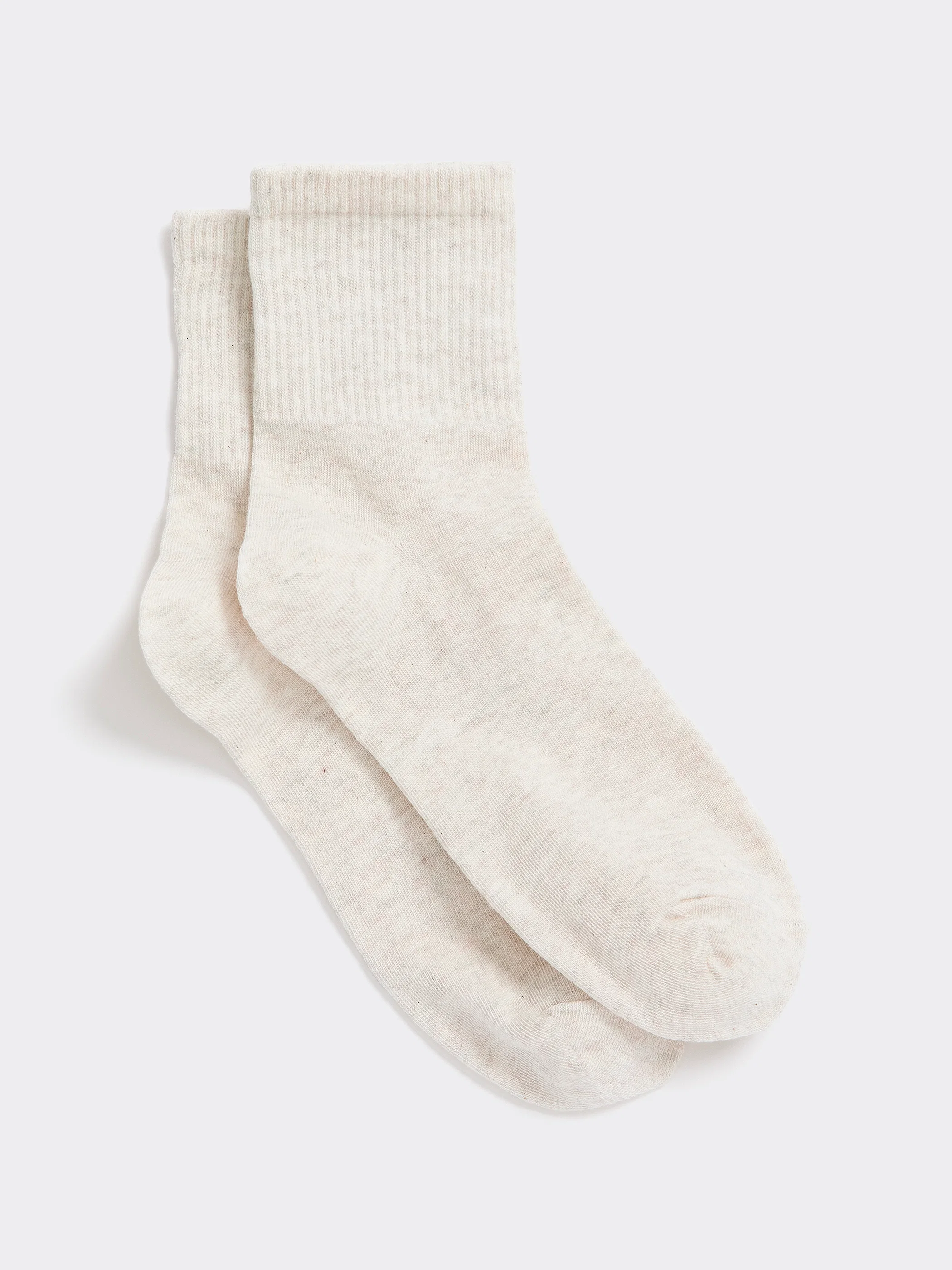 Ribbed Cotton Anklet Socks - Image 10