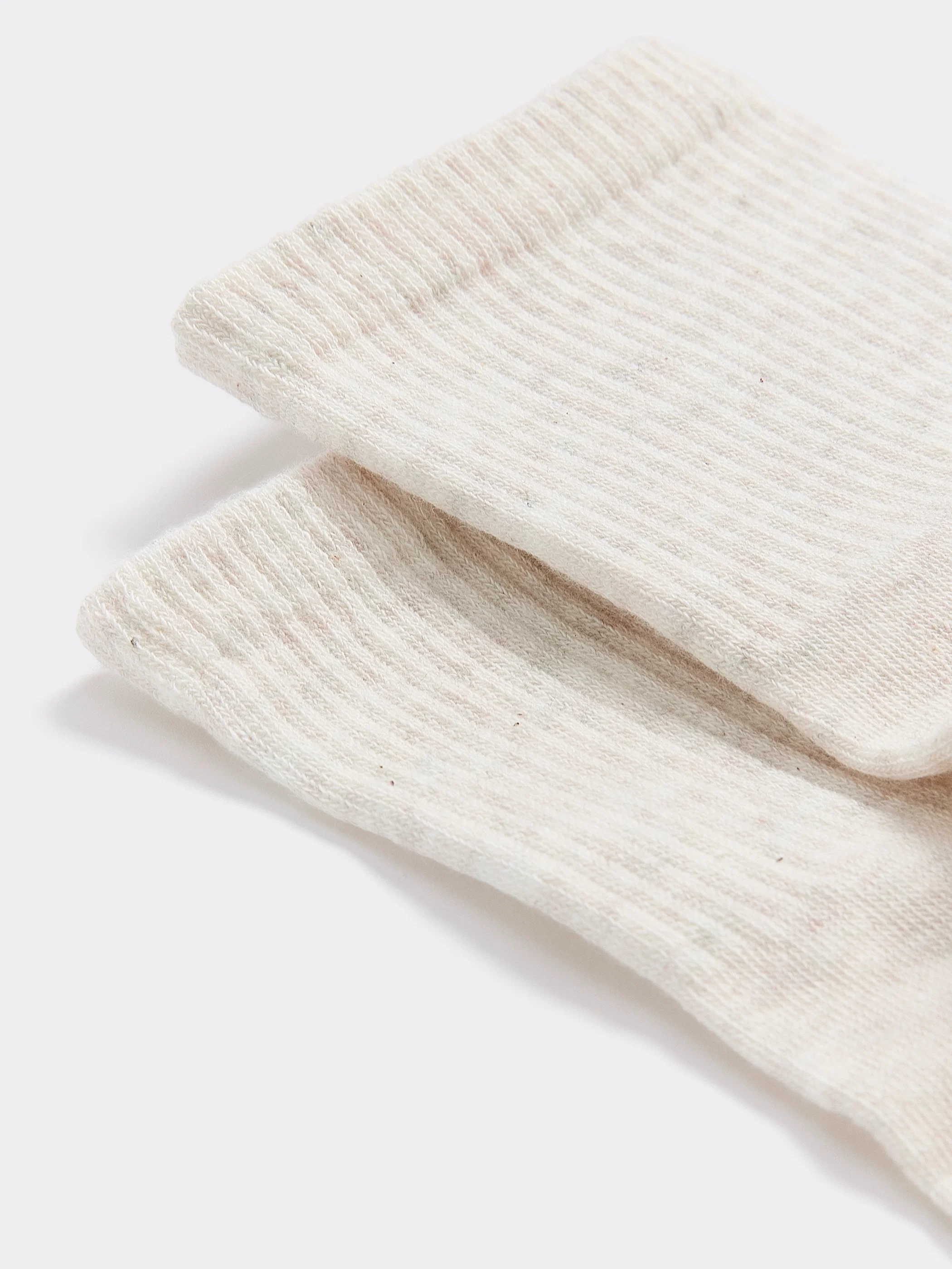 Ribbed Cotton Anklet Socks - Image 12