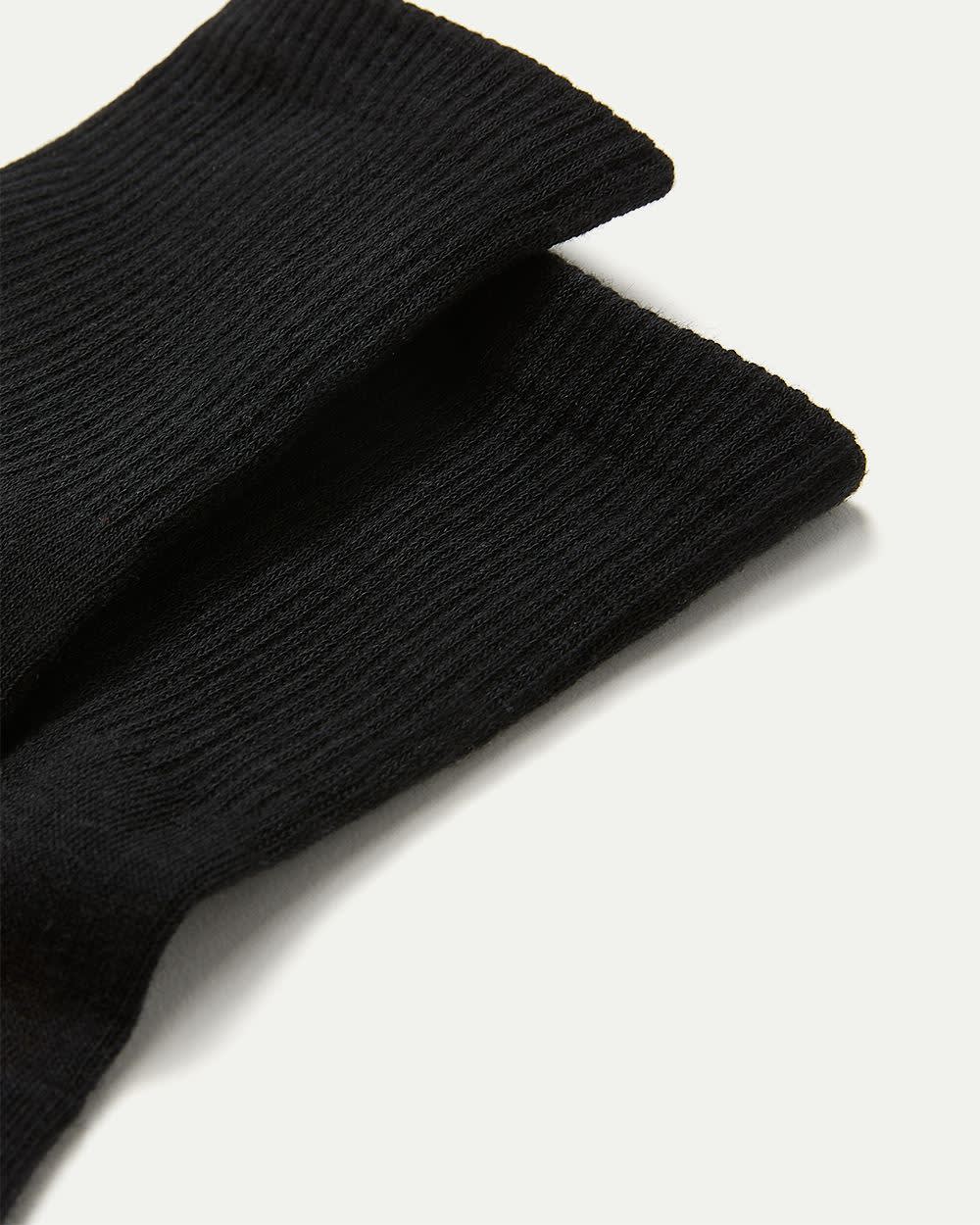 Ribbed Cotton Anklet Socks - Image 6