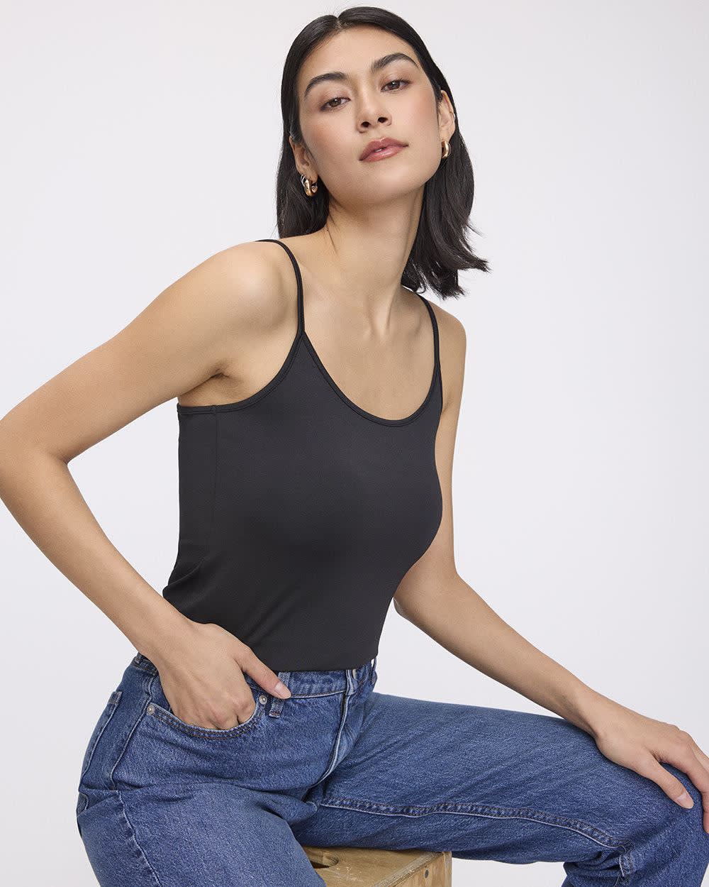 Scoop Neck Cami - R Essentials - Image 3