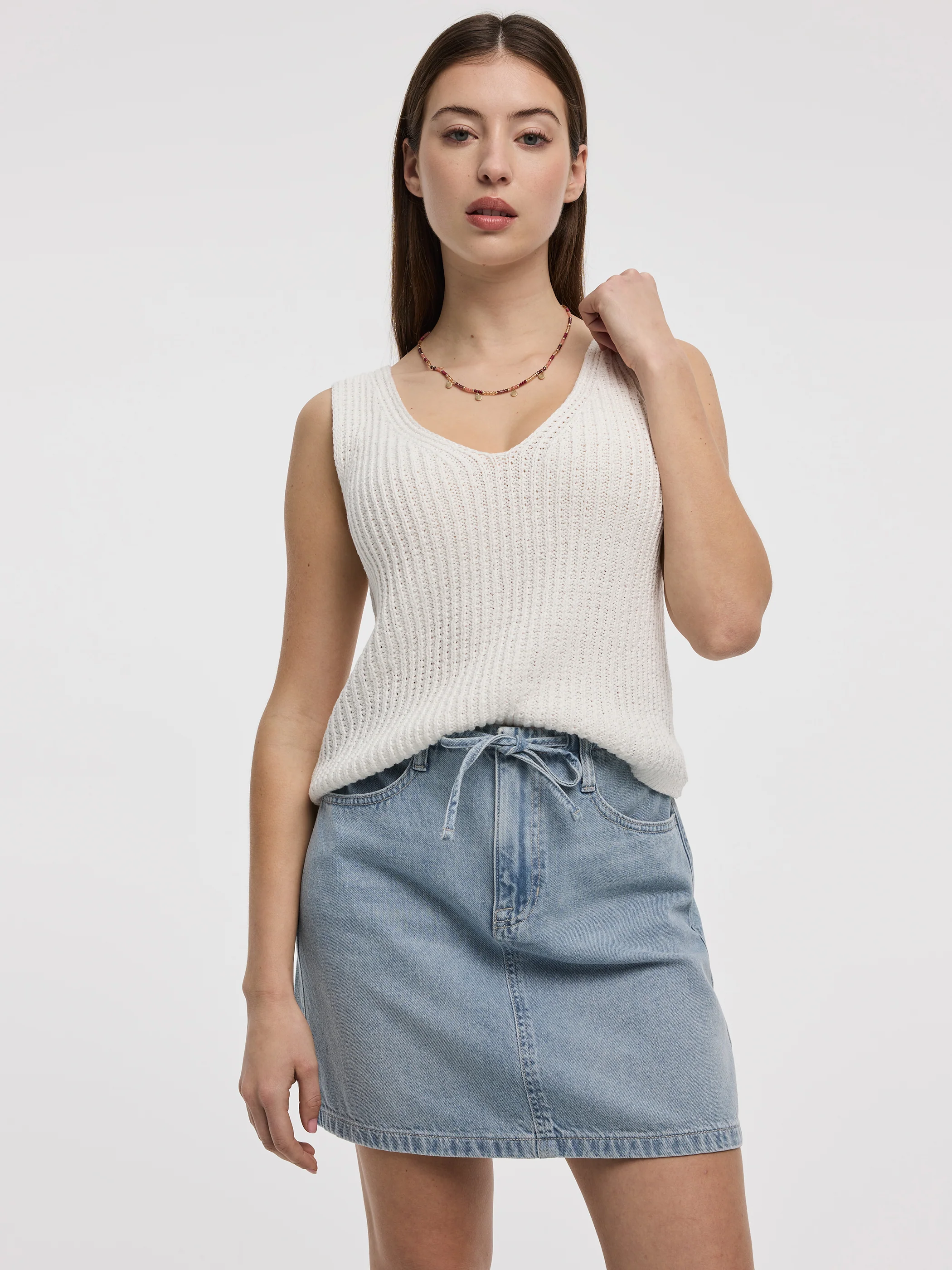 Mini Denim Skirt - Image 4