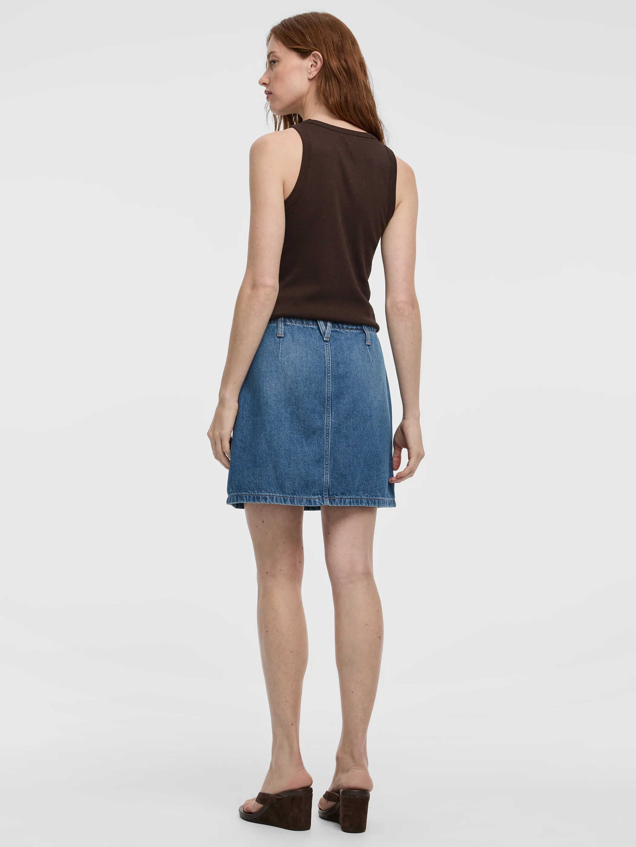 Mini Denim Skirt - Image 7