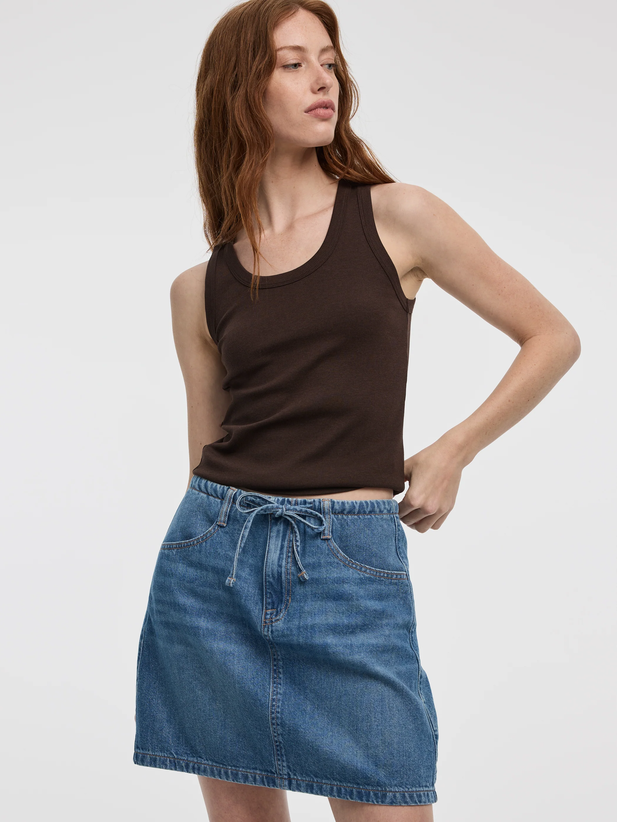 Mini Denim Skirt - Image 8