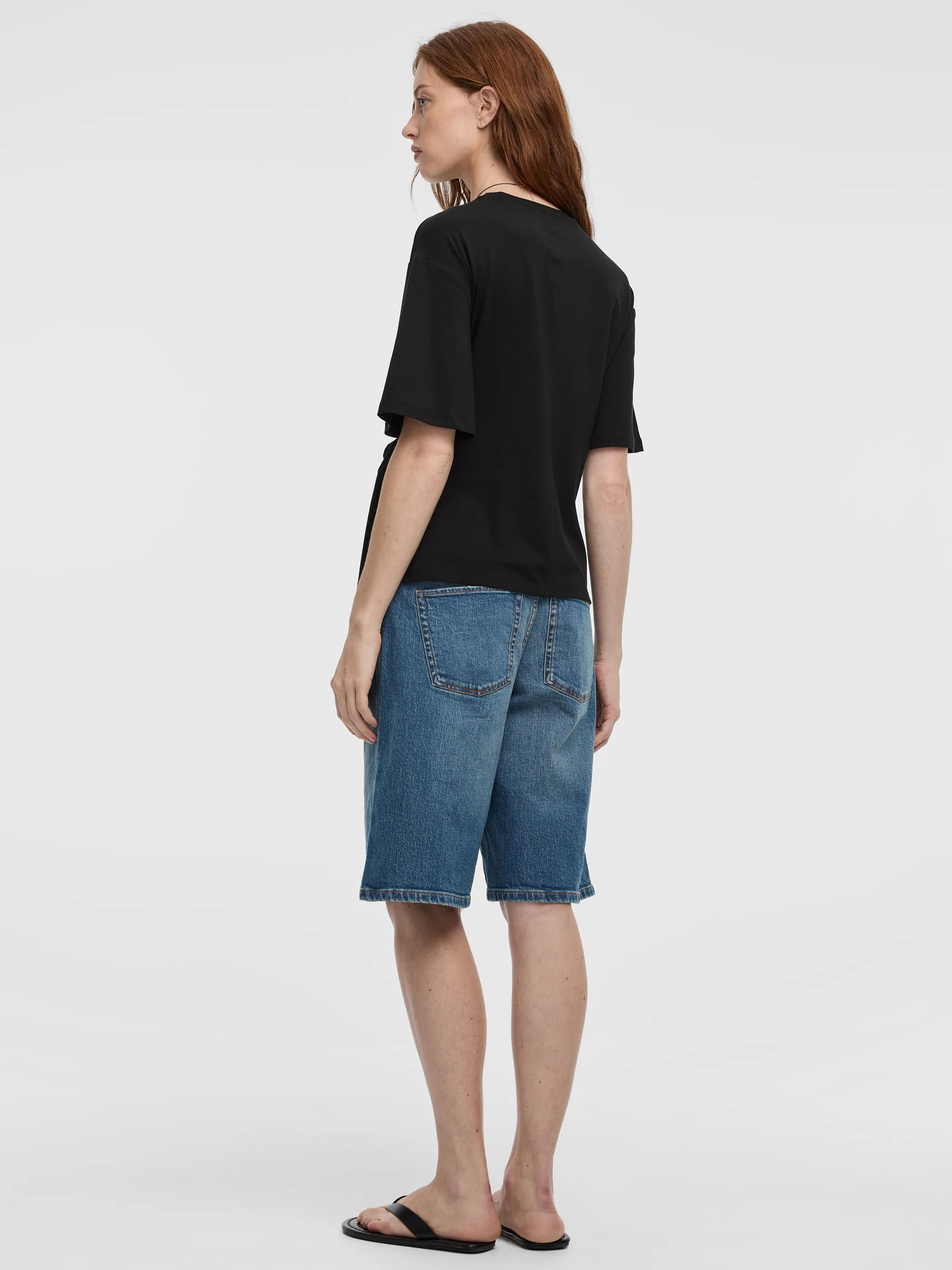 Crew-Neck T-Shirt with Knot Detail - Image 3