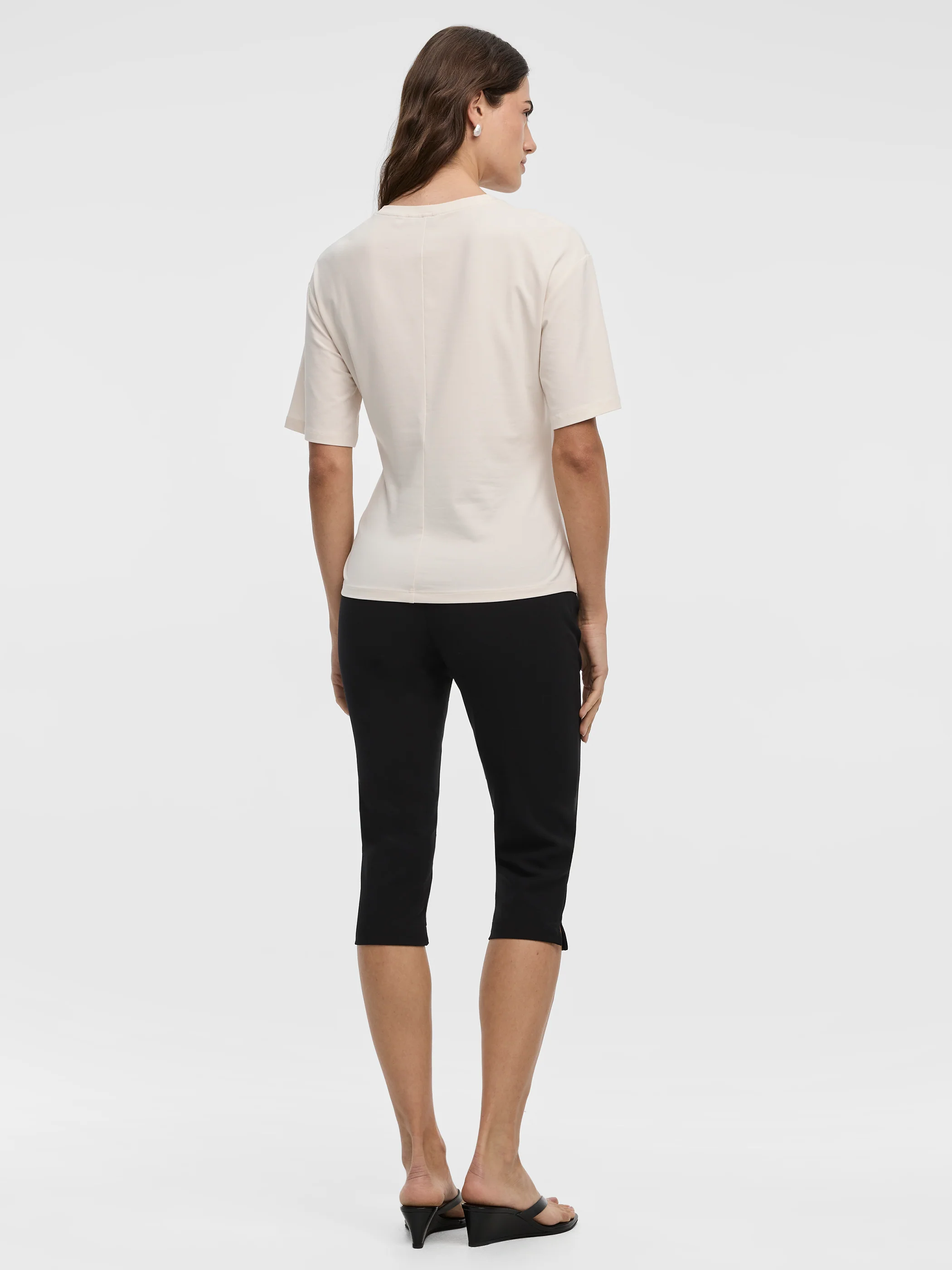 Crew-Neck T-Shirt with Knot Detail - Image 7