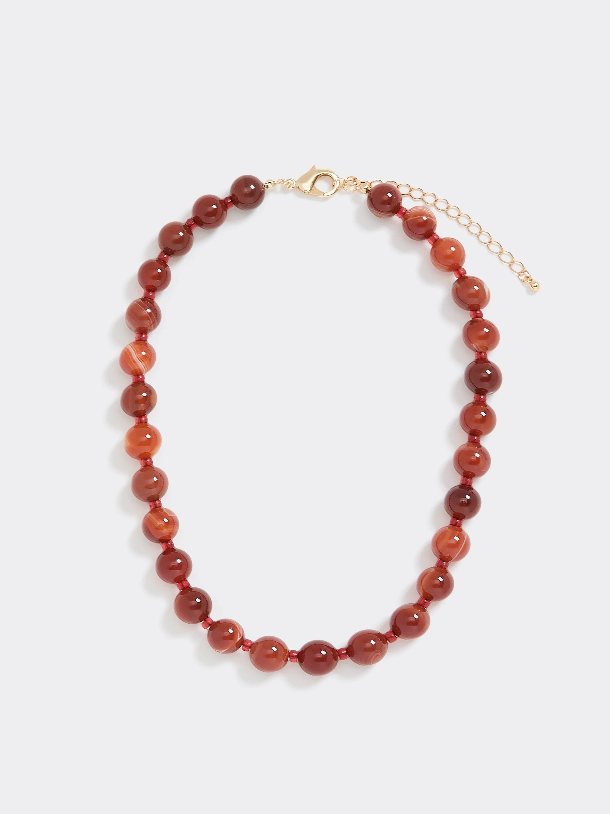 Agate Beaded Necklace - Image 2