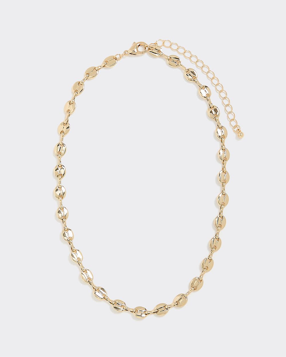 Short Anchor-Chain Necklace - Image 3