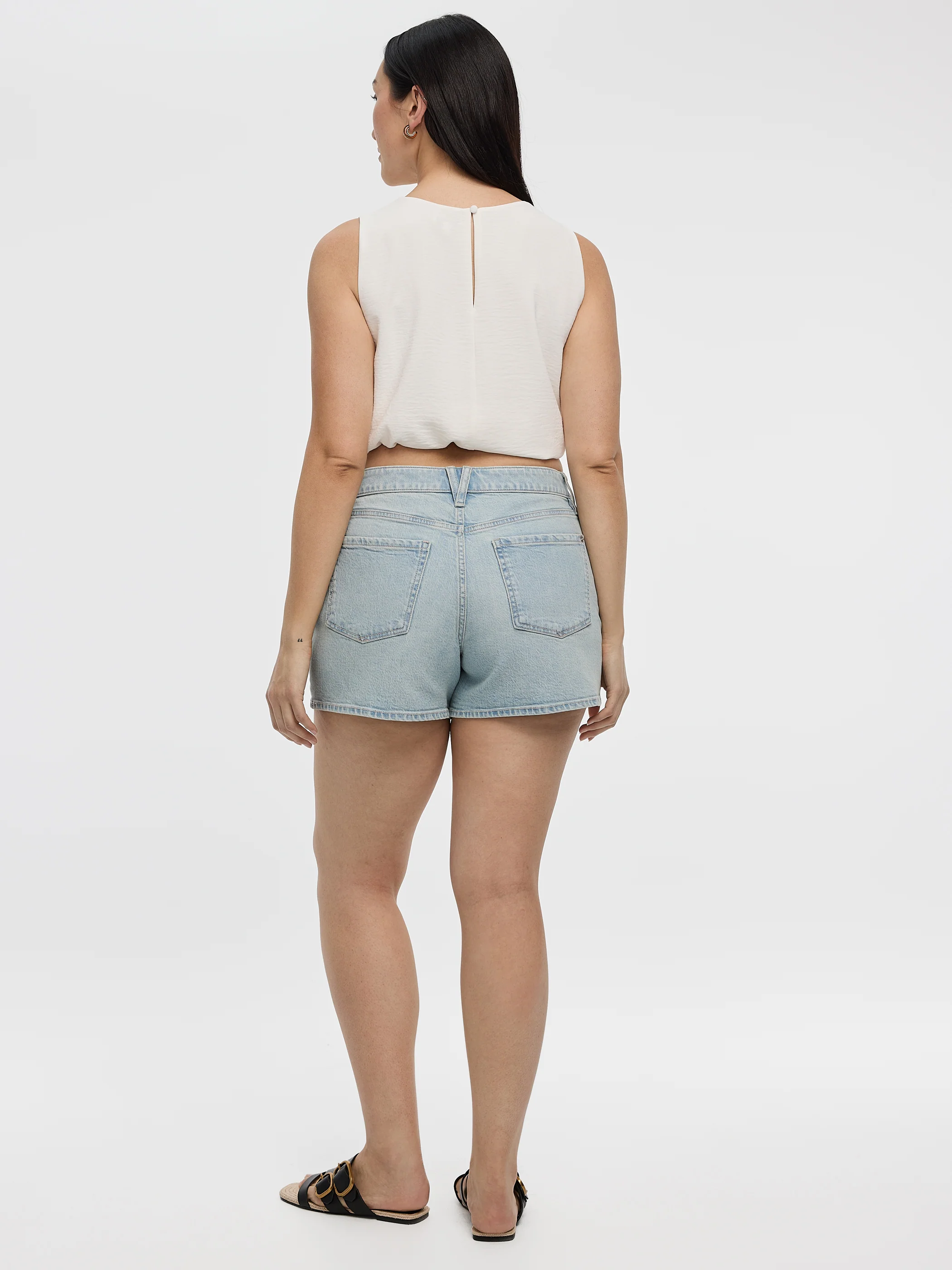 Mom Denim Shorts - Image 3