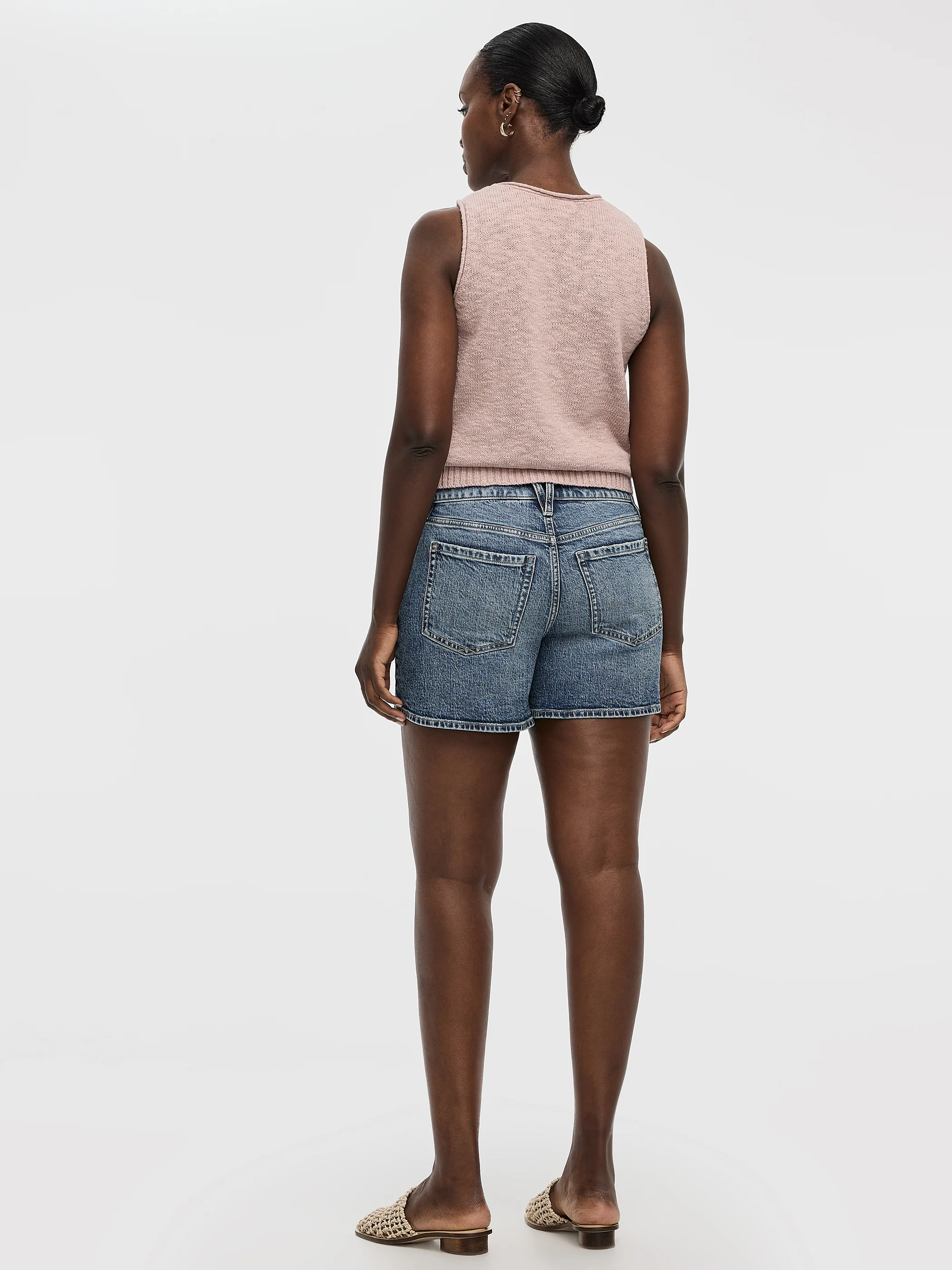 Mom Denim Shorts - Image 7