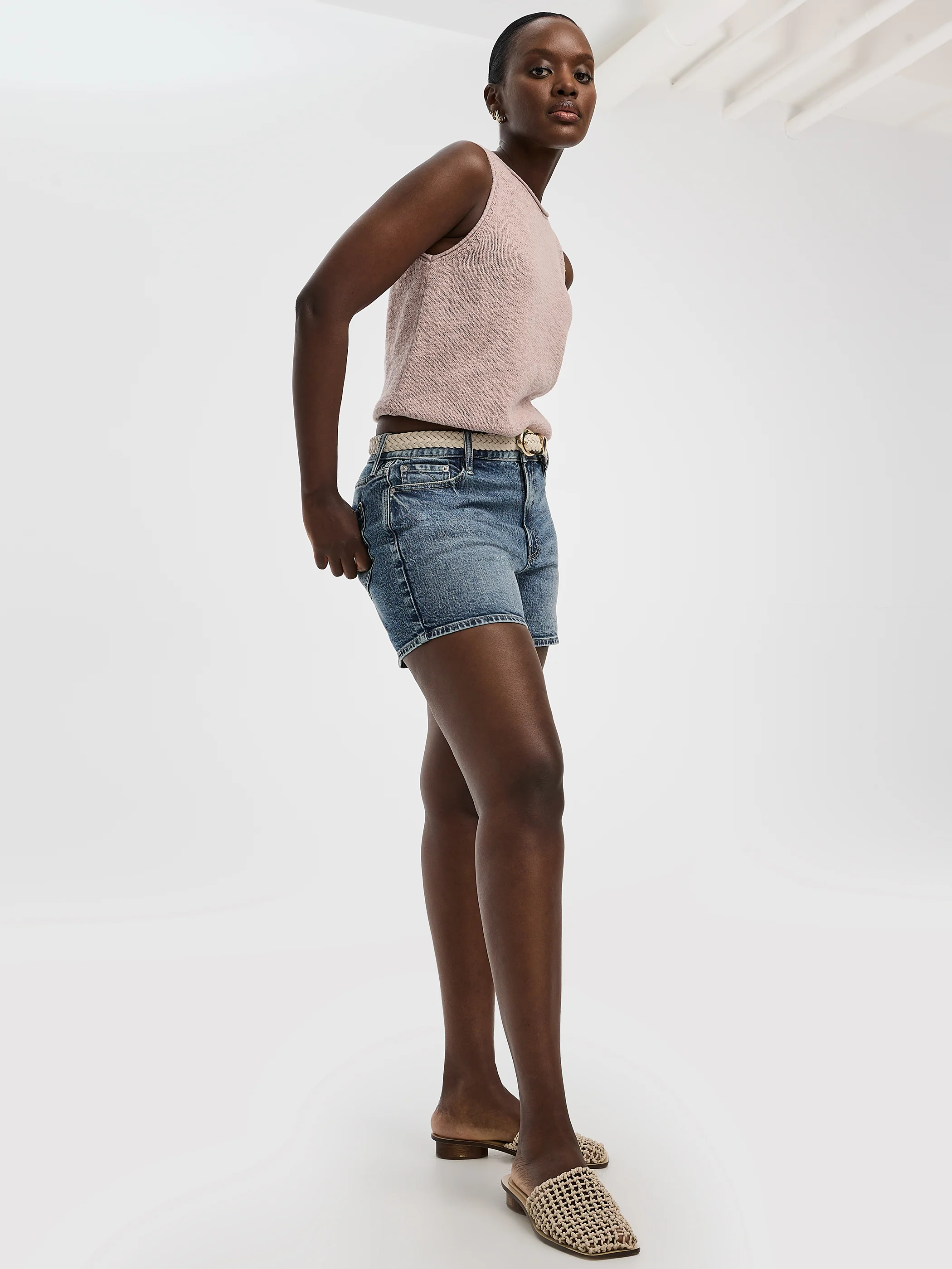 Mom Denim Shorts - Image 8