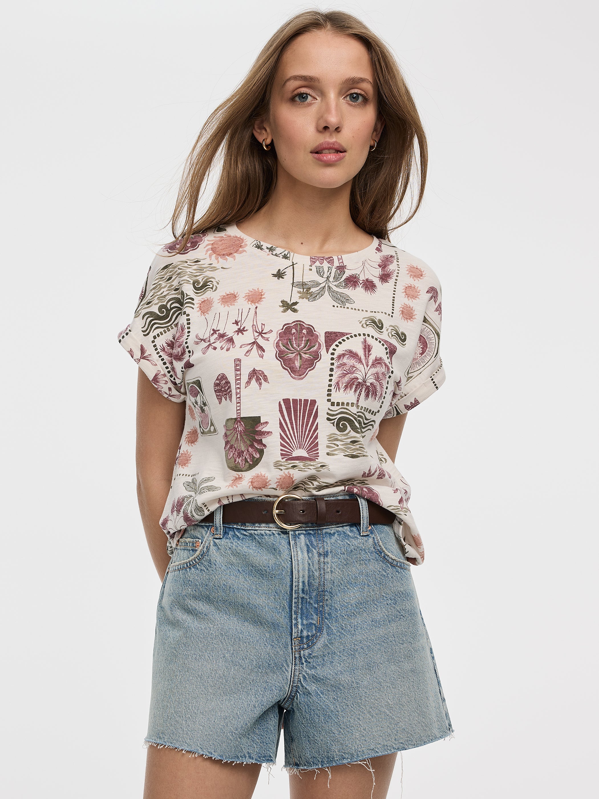 Short-Sleeve Crew-Neck T-Shirt - Image 29