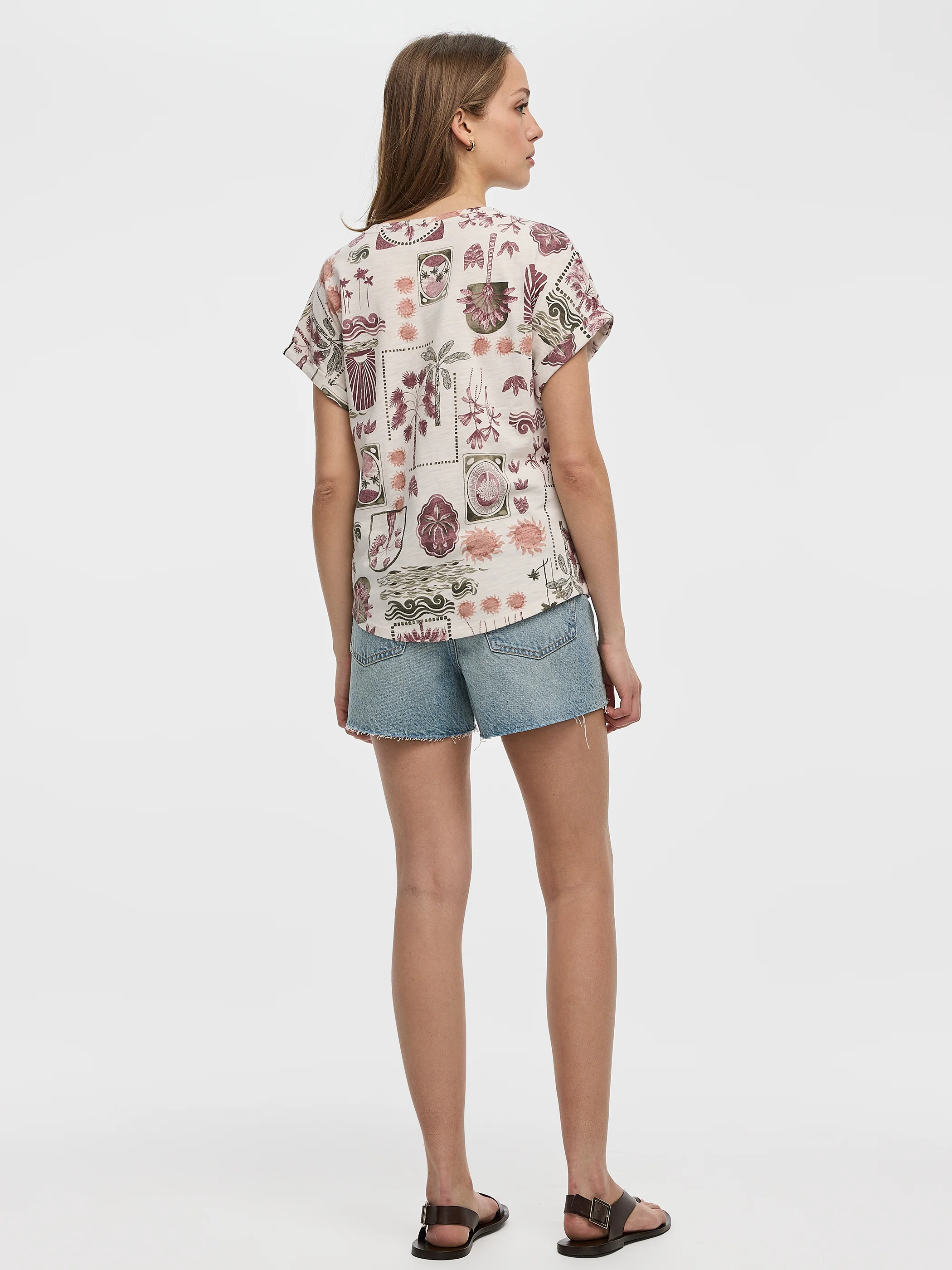 Short-Sleeve Crew-Neck T-Shirt - Image 31