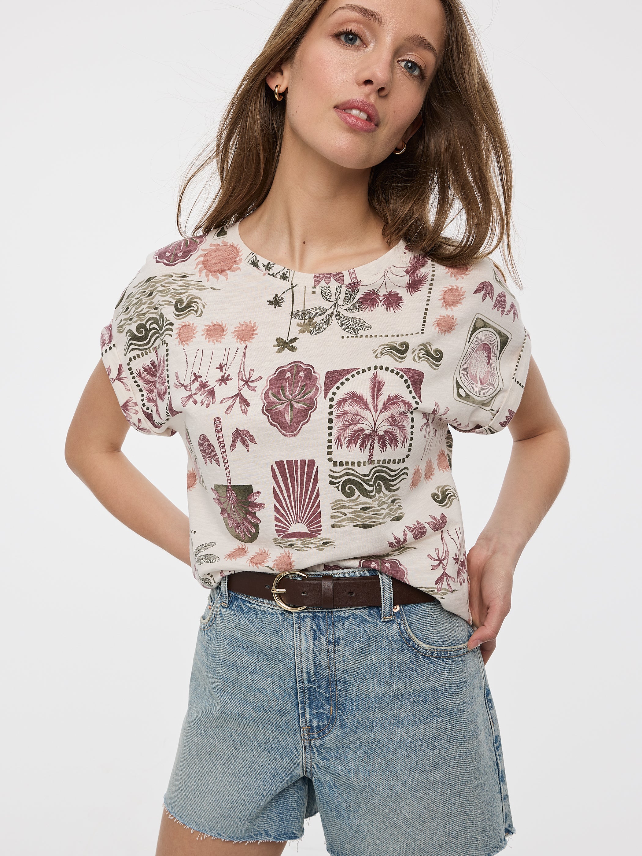Short-Sleeve Crew-Neck T-Shirt - Image 32