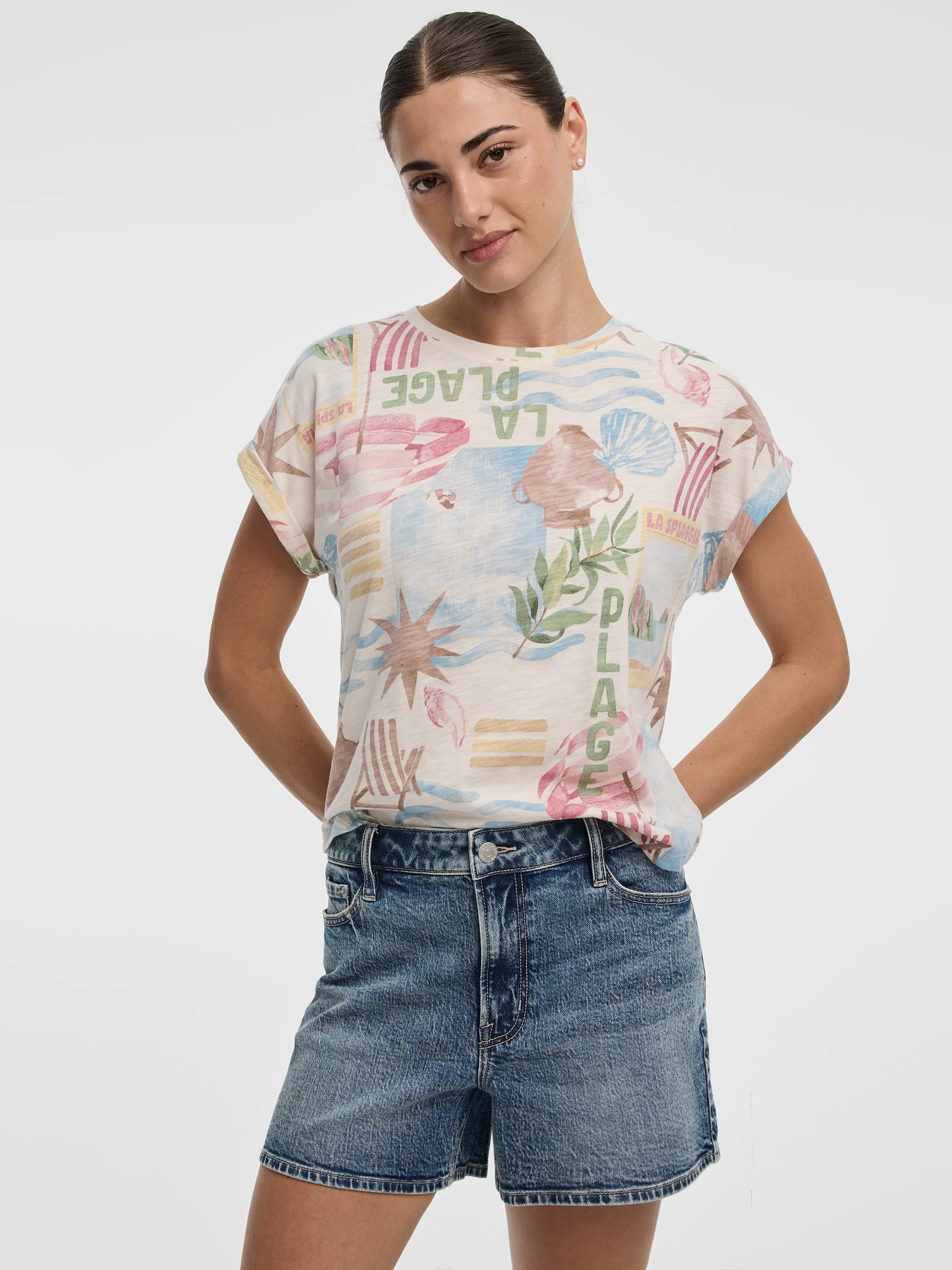Short-Sleeve Crew-Neck T-Shirt - Image 5