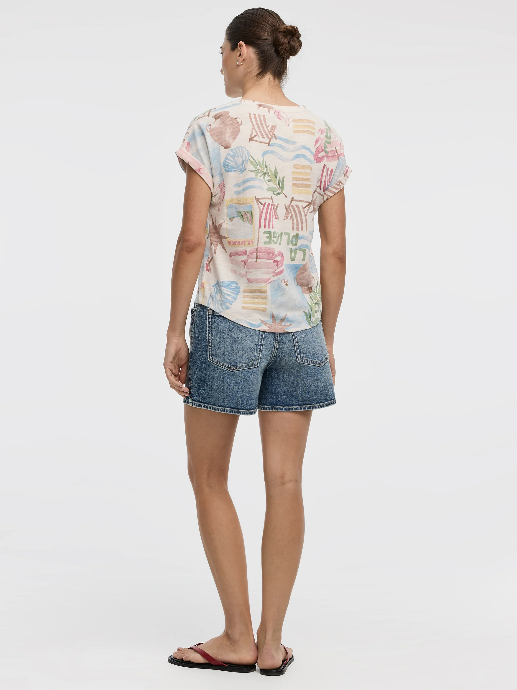 Short-Sleeve Crew-Neck T-Shirt - Image 7