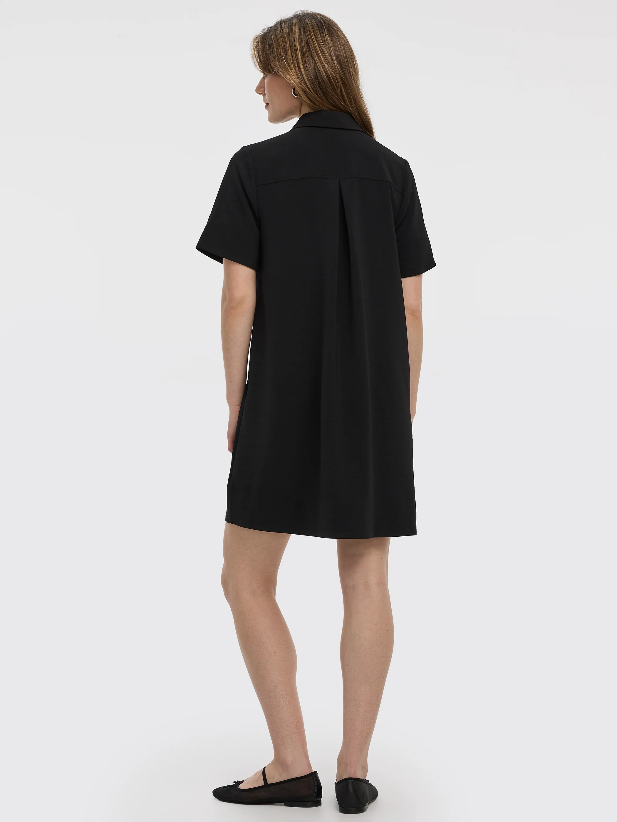 Short-Sleeve Polo Dress - Image 3