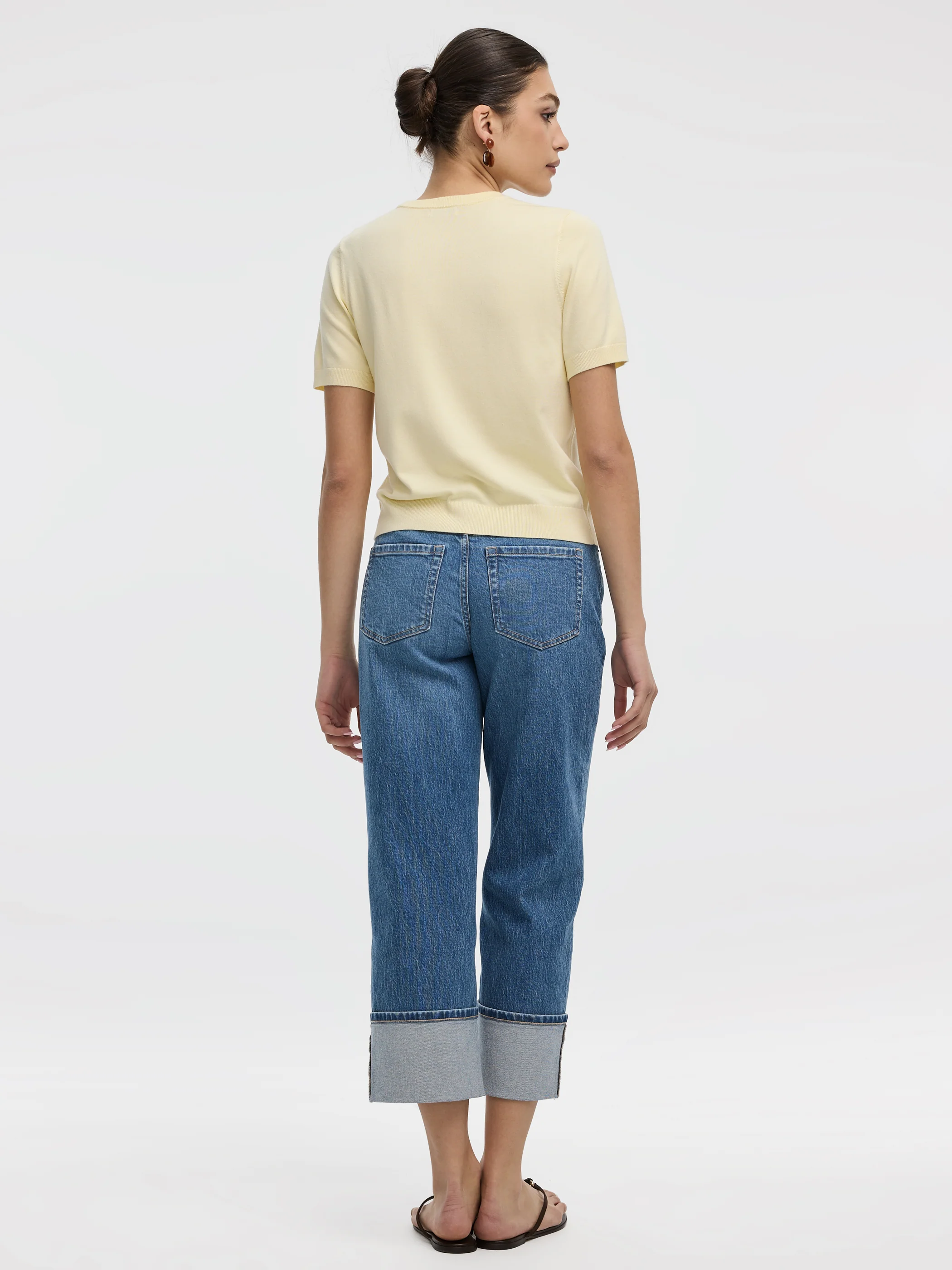 Crew-Neck Sweater Tee - R Essentials - Image 24