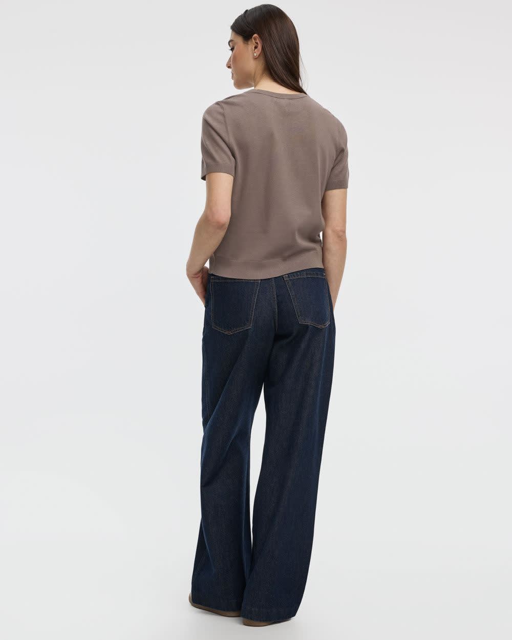Crew-Neck Sweater Tee - R Essentials - Image 28