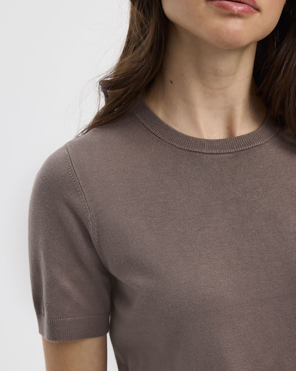 Crew-Neck Sweater Tee - R Essentials - Image 29
