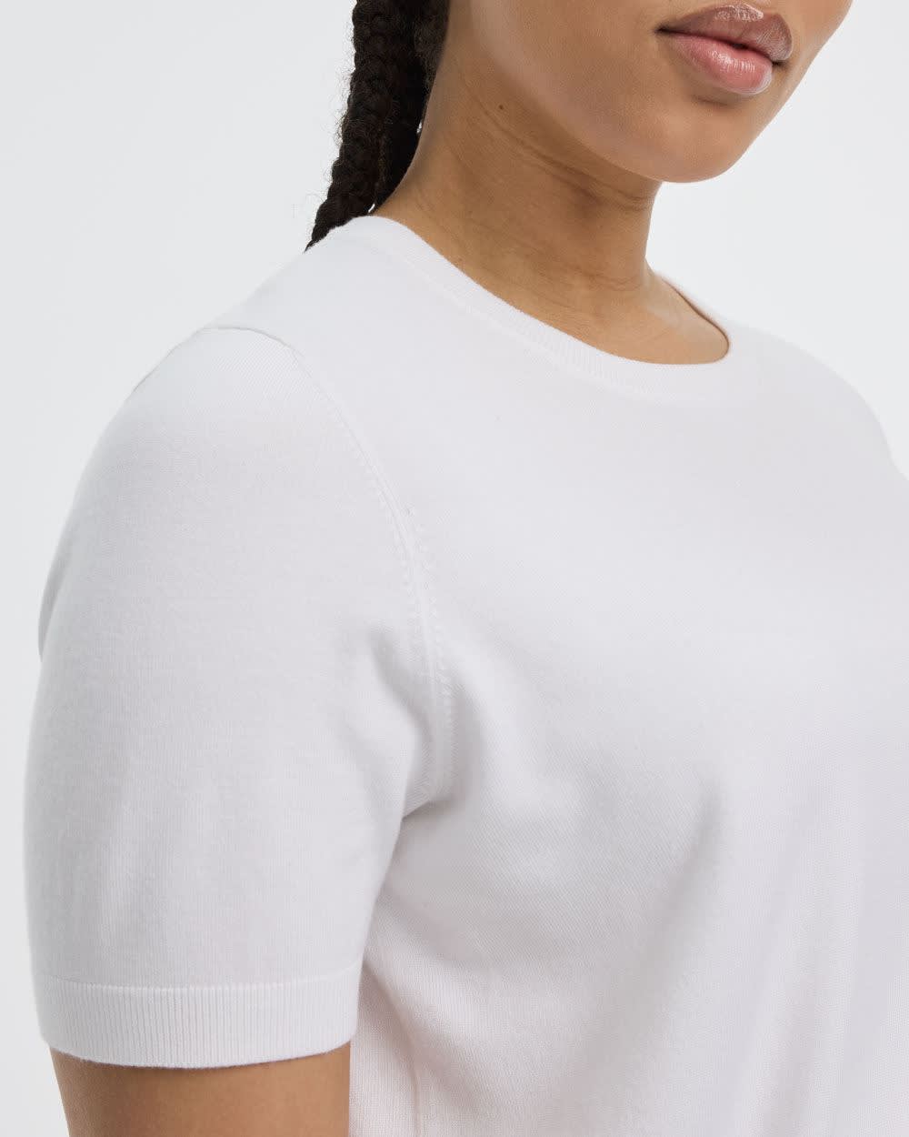 Crew-Neck Sweater Tee - R Essentials - Image 7