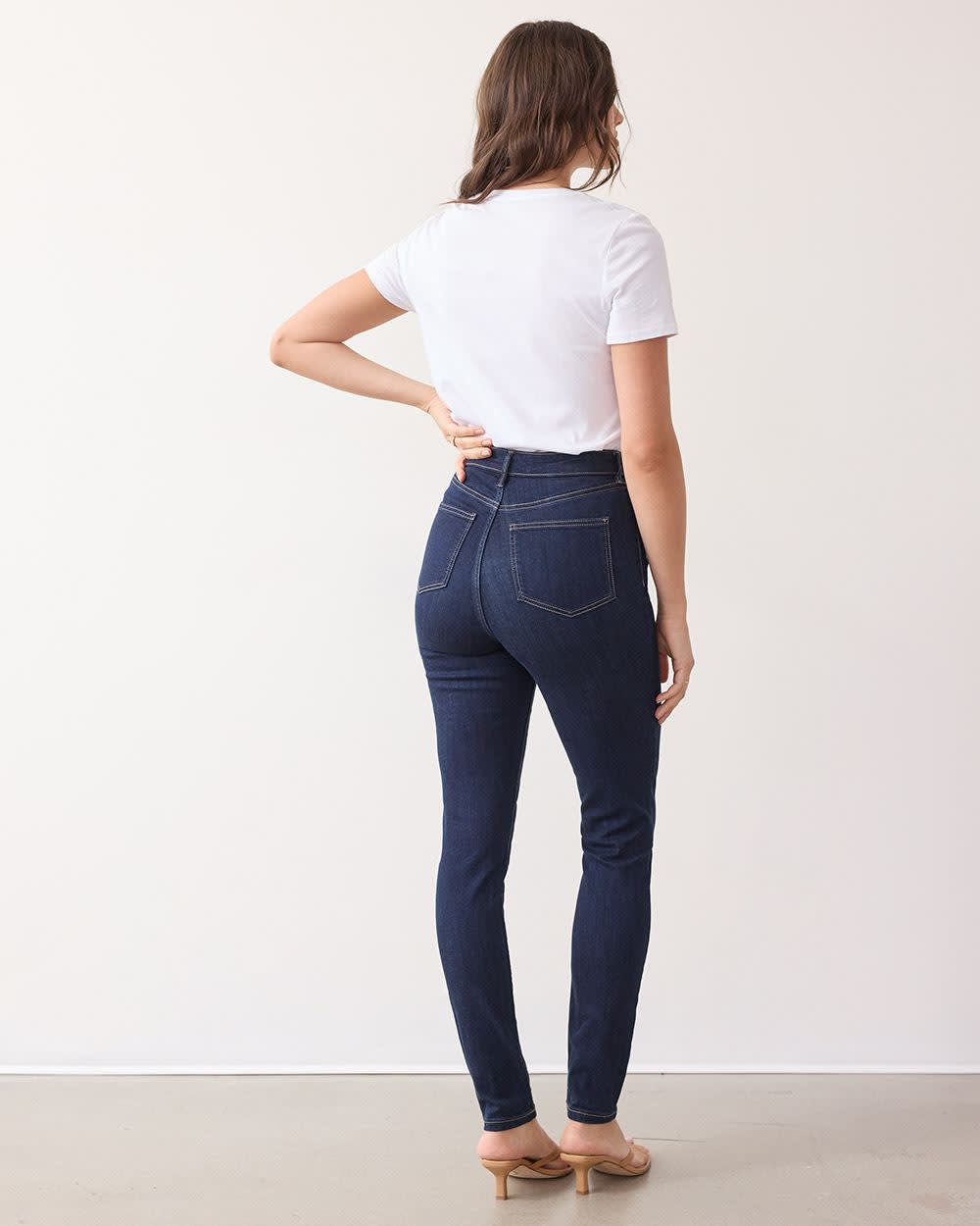 Skinny-Leg High-Rise Jean - The Signature (R) - Curvy Fit - Image 8