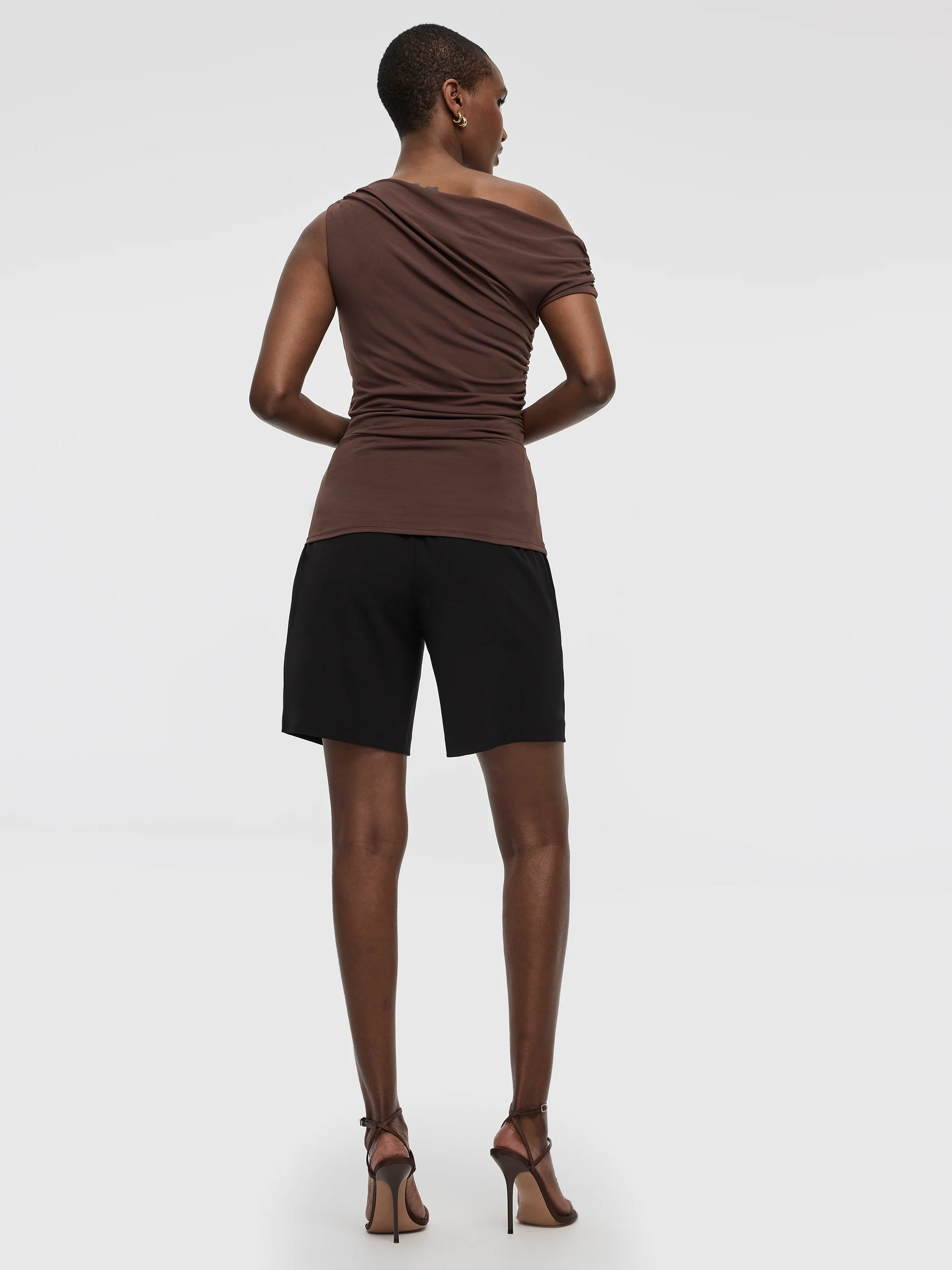 Shirred Off-the-Shoulder Top - Image 7