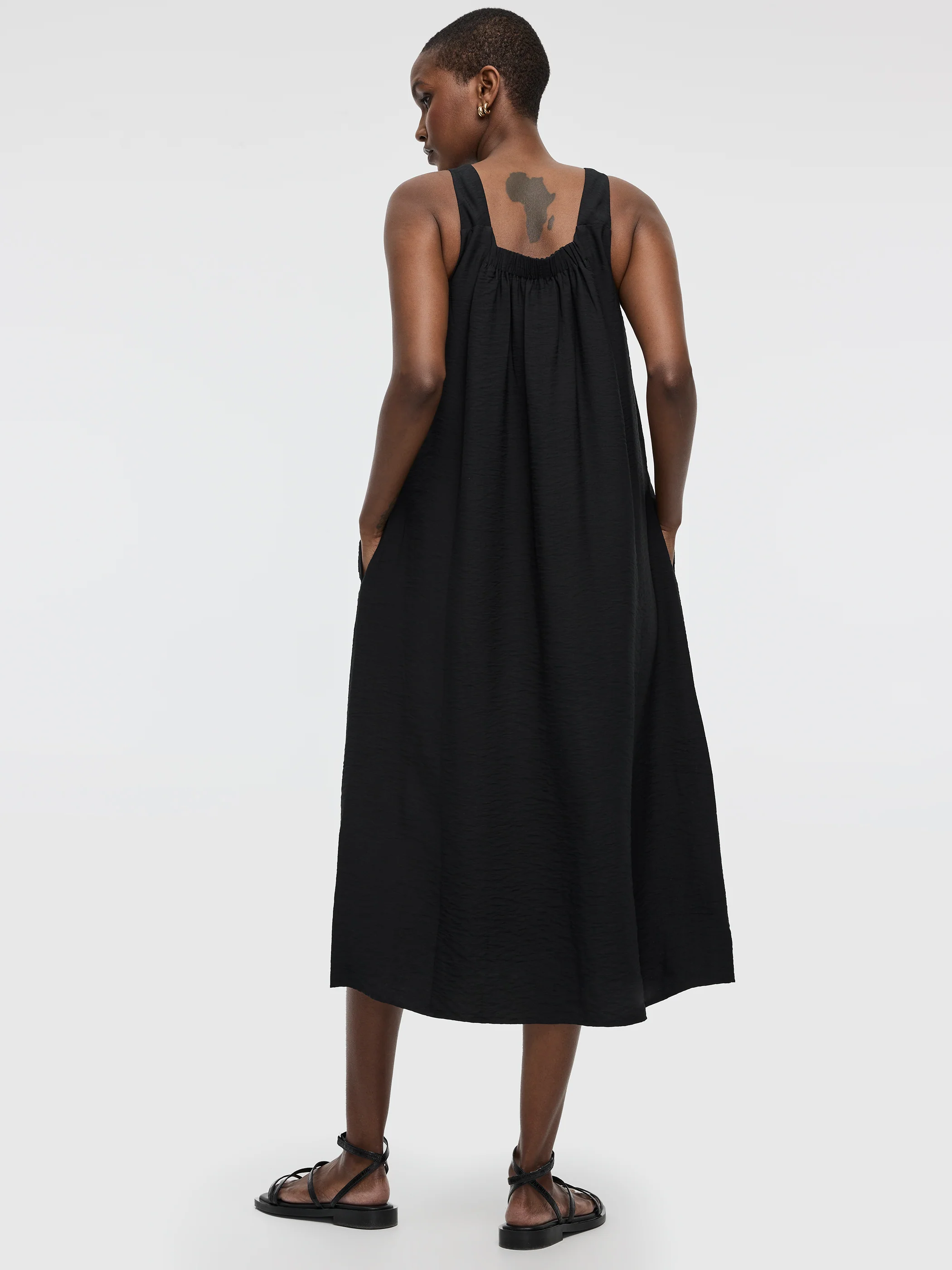 Sleeveless Midi Dress - Image 3