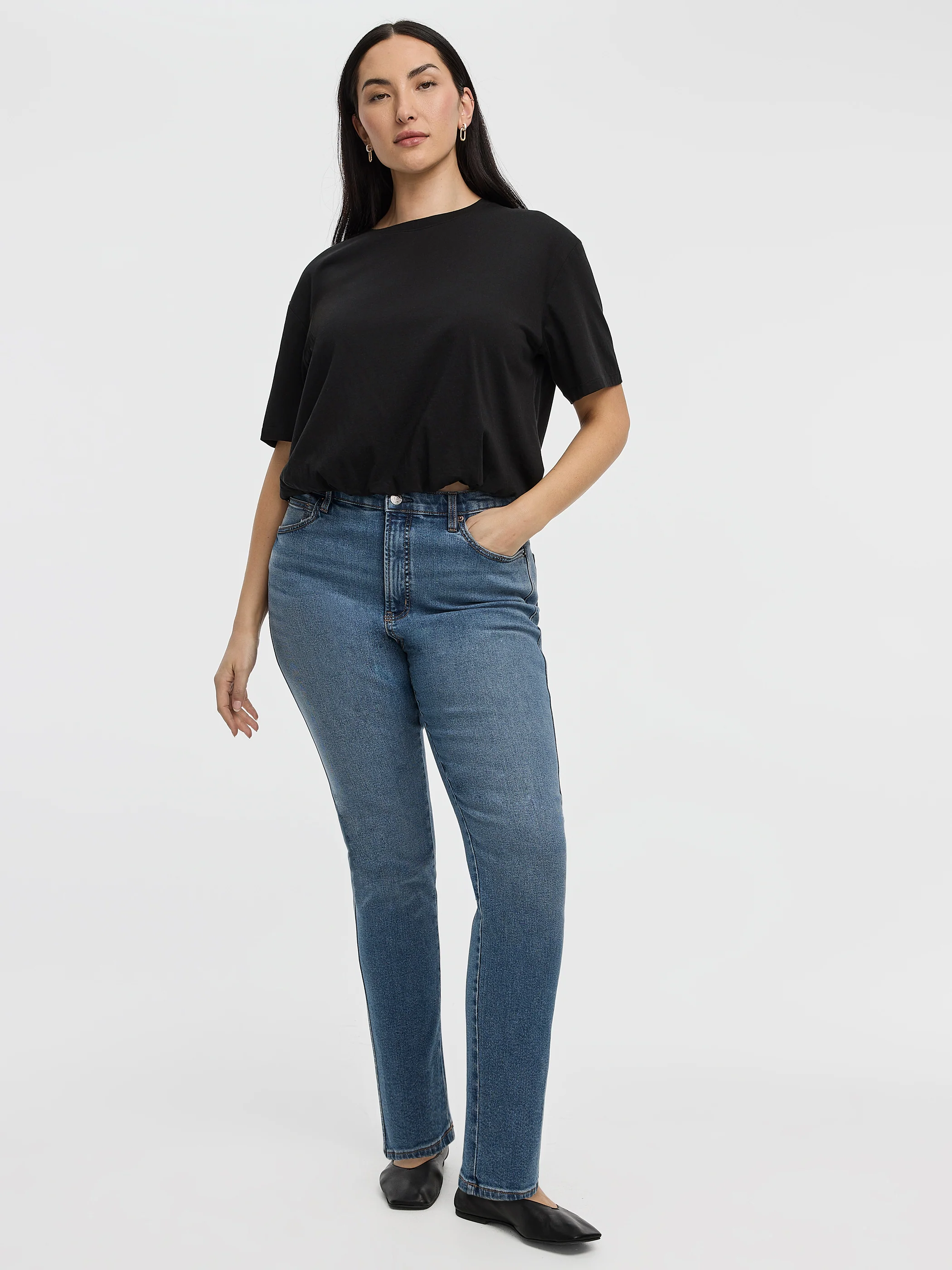 Slim-Leg High-Rise Jean - The Vintage - Curvy Fit - Image 7