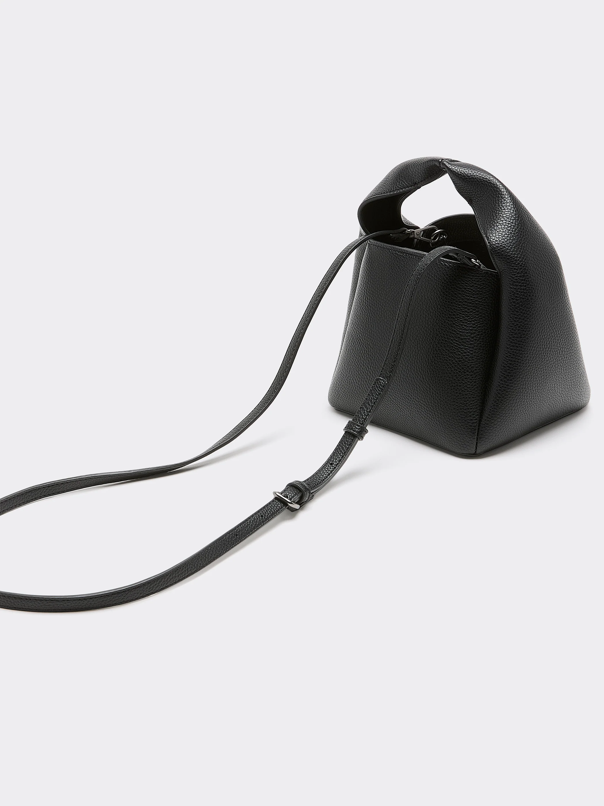Small Faux-Leather Crossbody Bag - Image 3