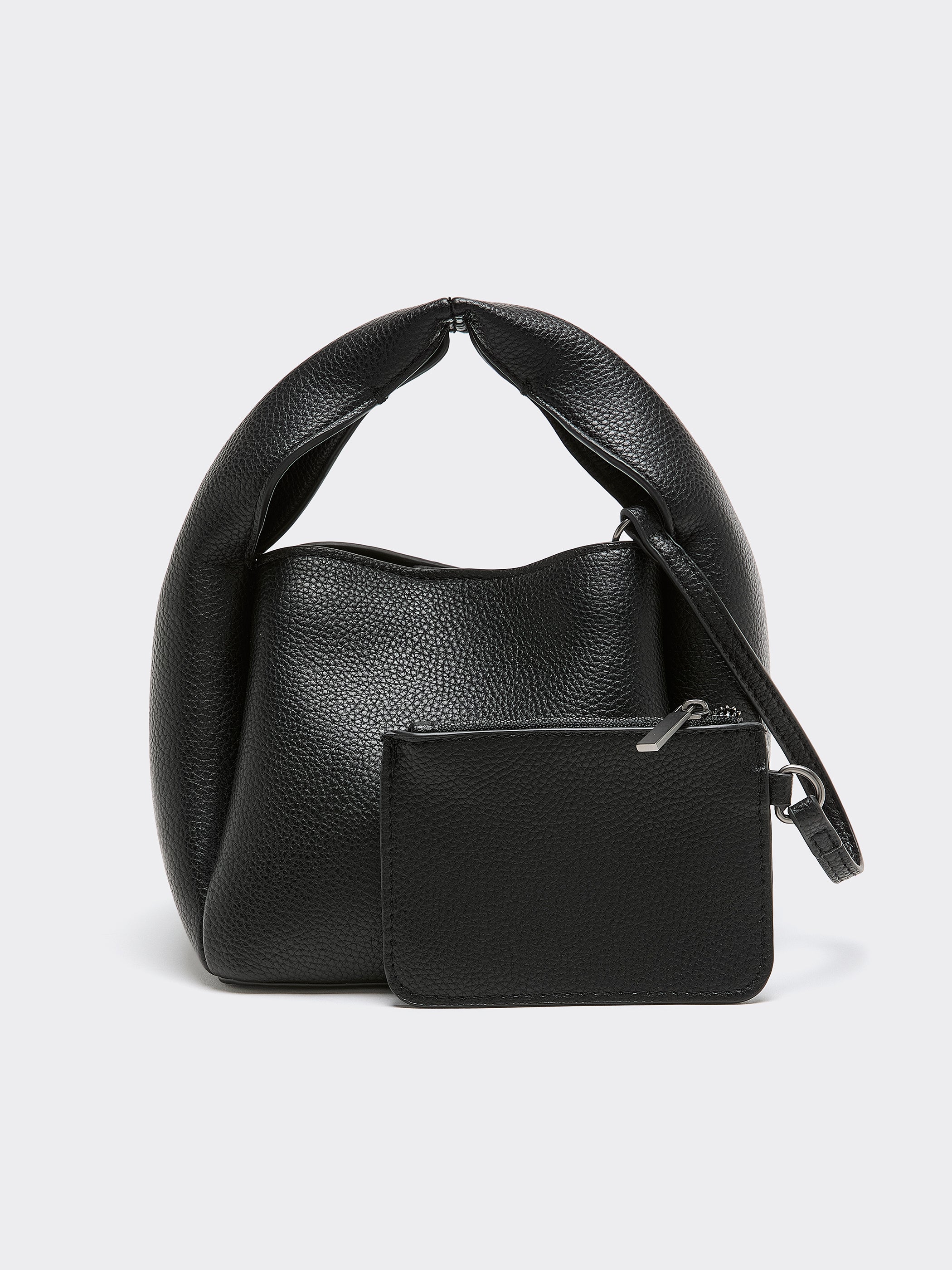 Small Faux-Leather Crossbody Bag - Image 4