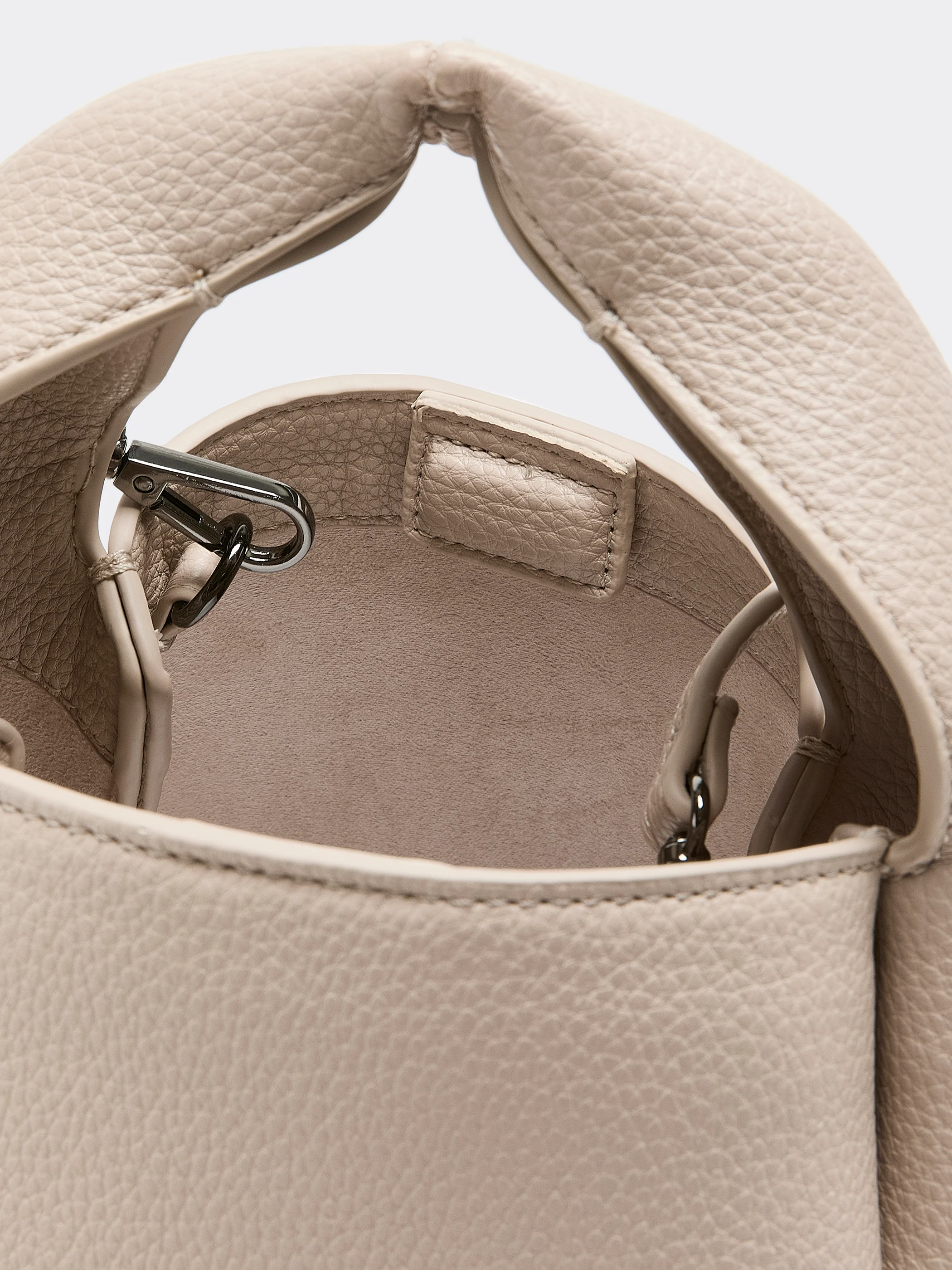 Small Faux-Leather Crossbody Bag - Image 7