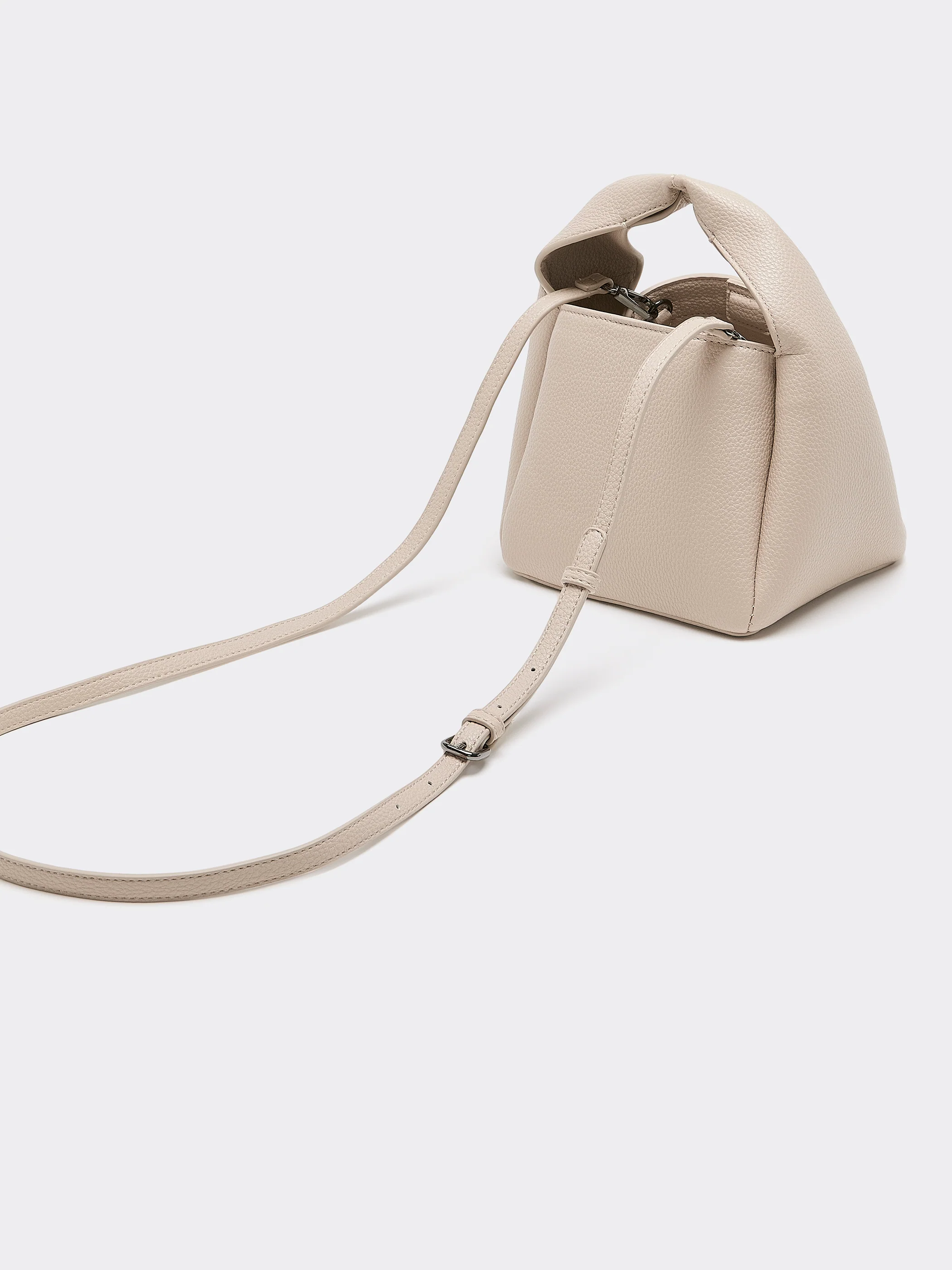Small Faux-Leather Crossbody Bag - Image 8