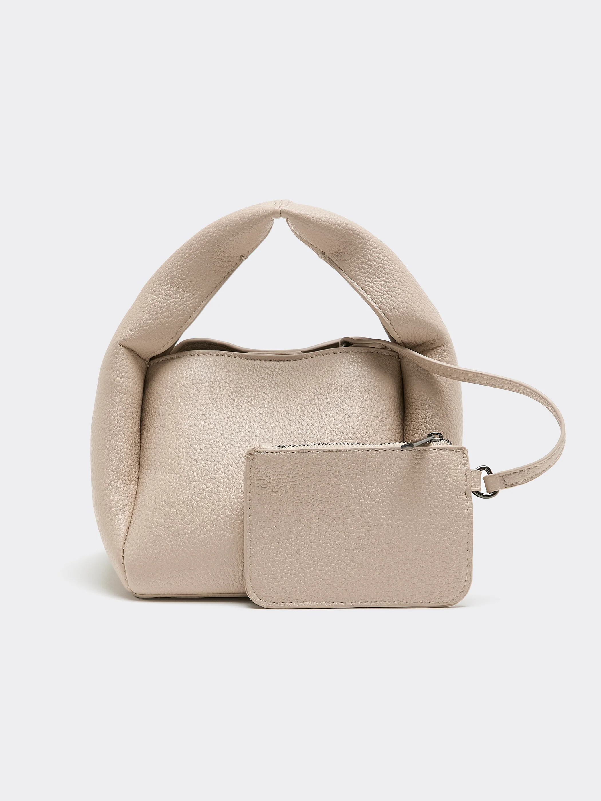 Small Faux-Leather Crossbody Bag - Image 9