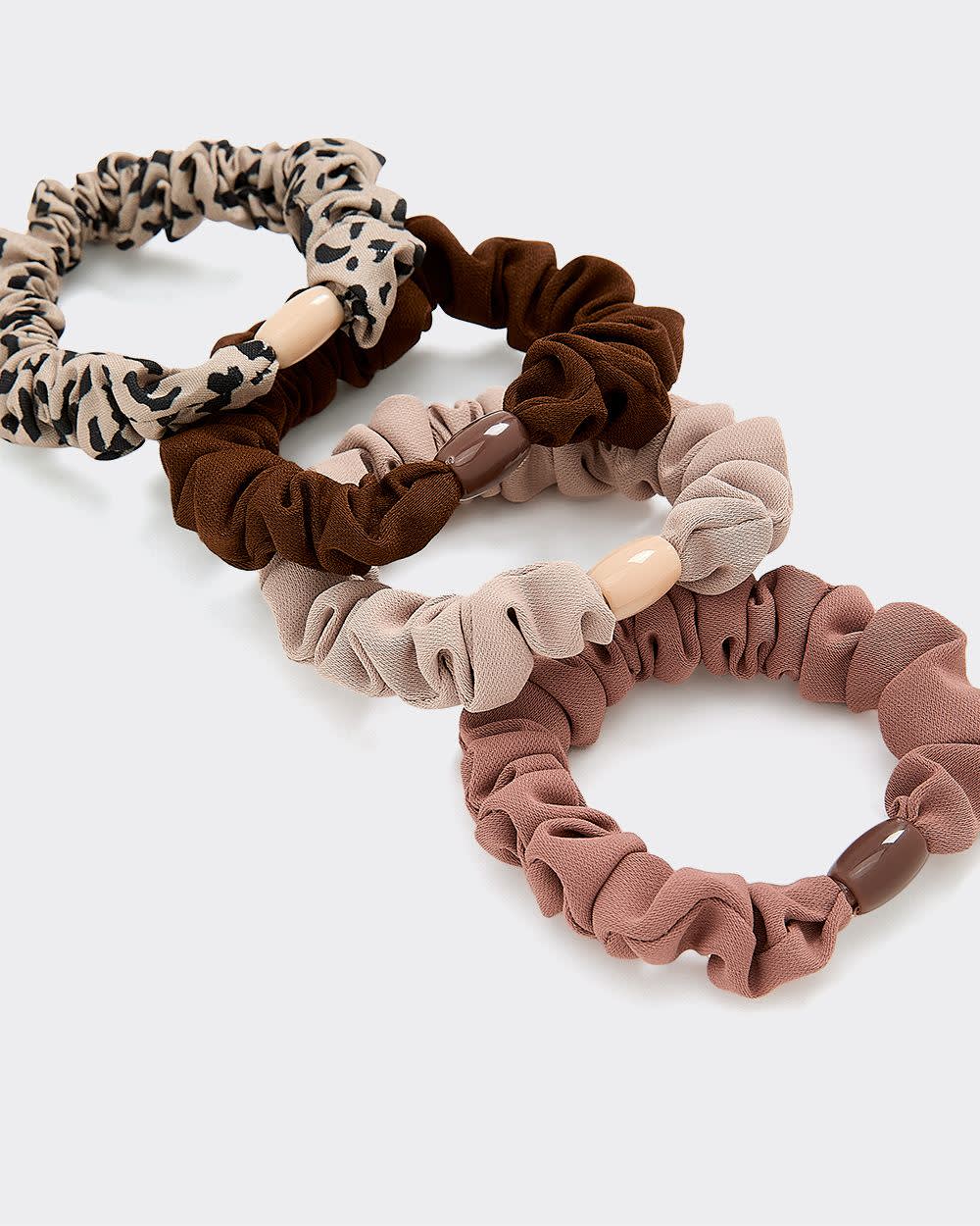 Solid Scrunchies - Set of 4 - Image 3