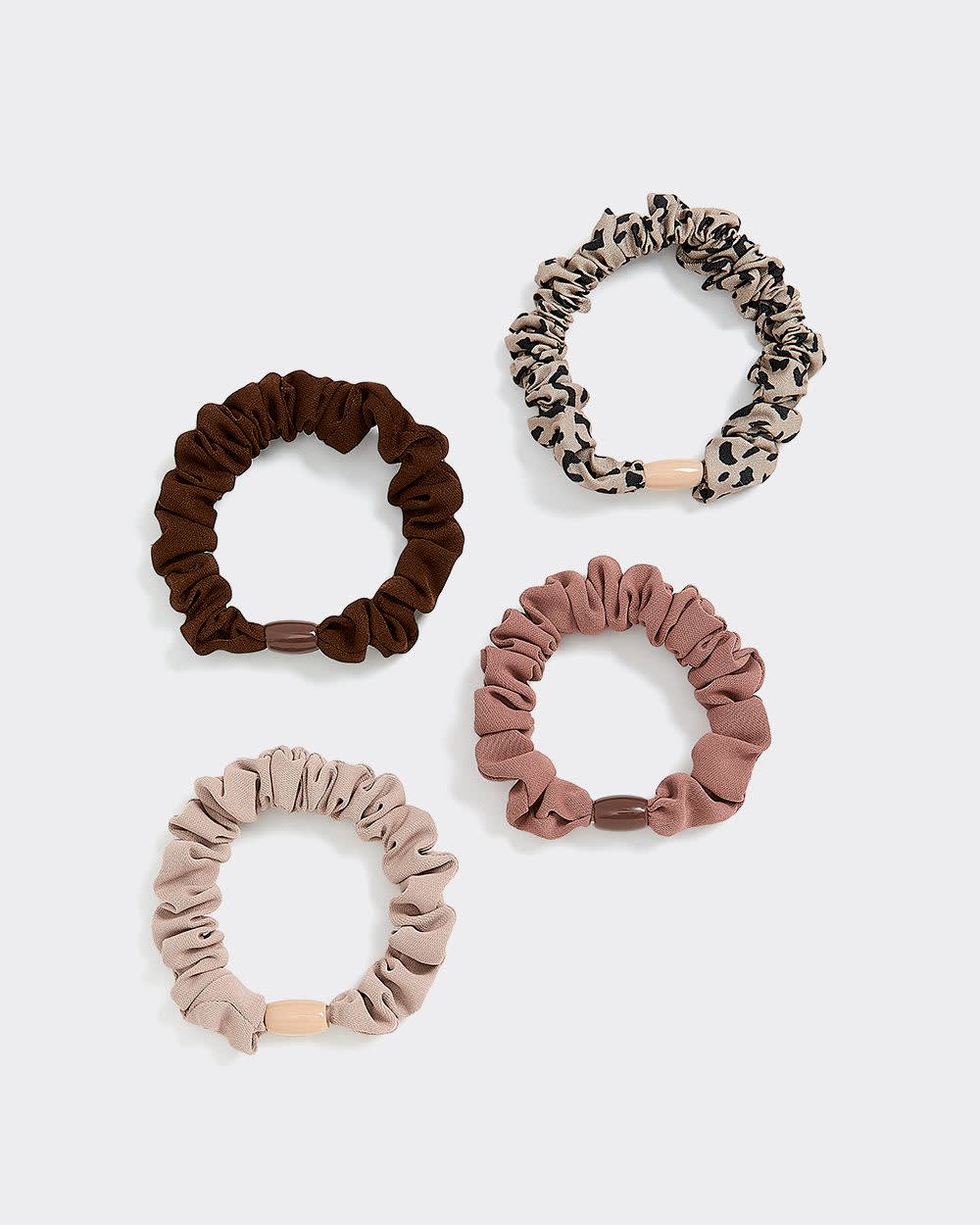 Solid Scrunchies - Set of 4 - Image 4