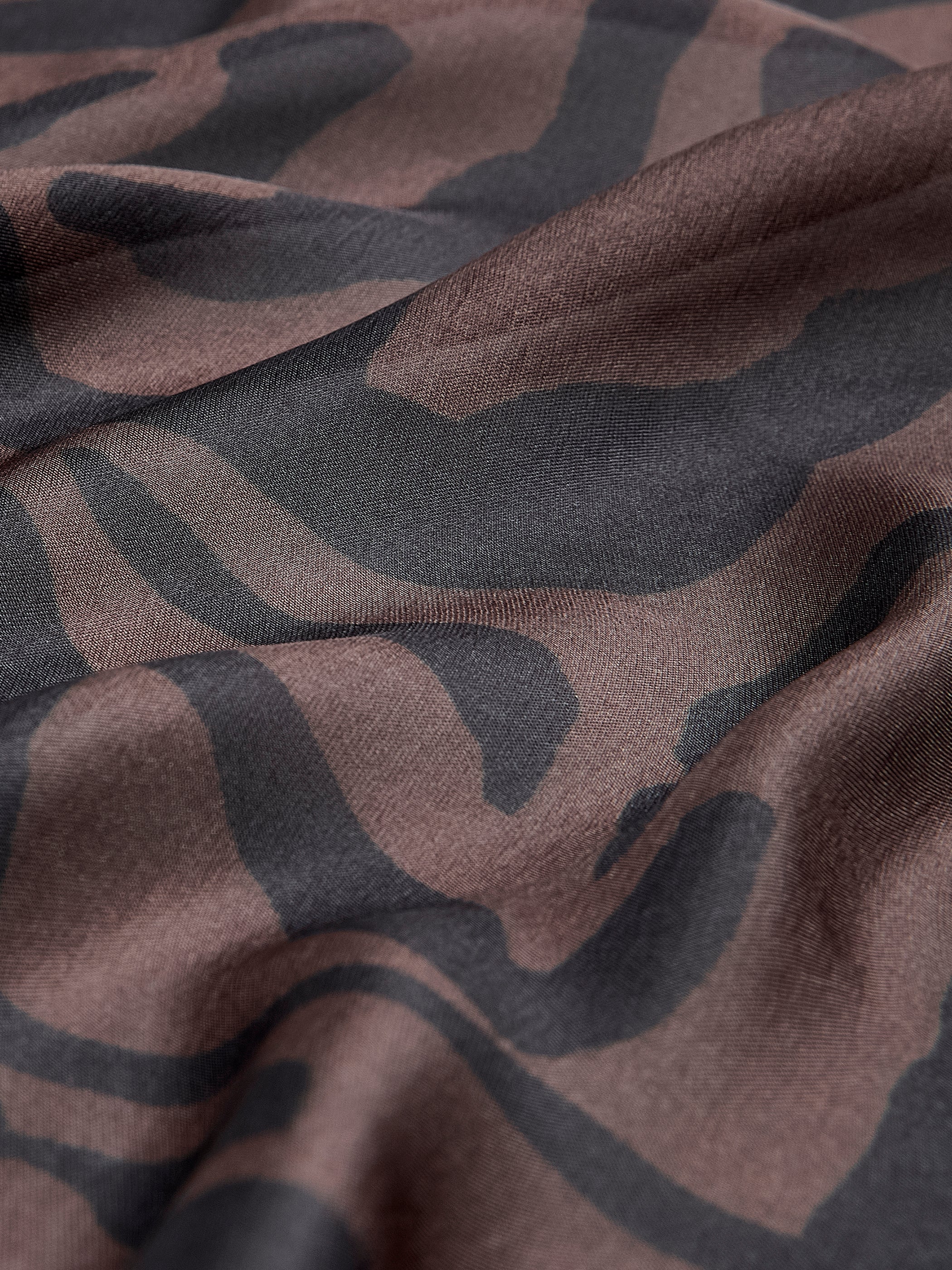 Zebra-Print Square Scarf - Image 2