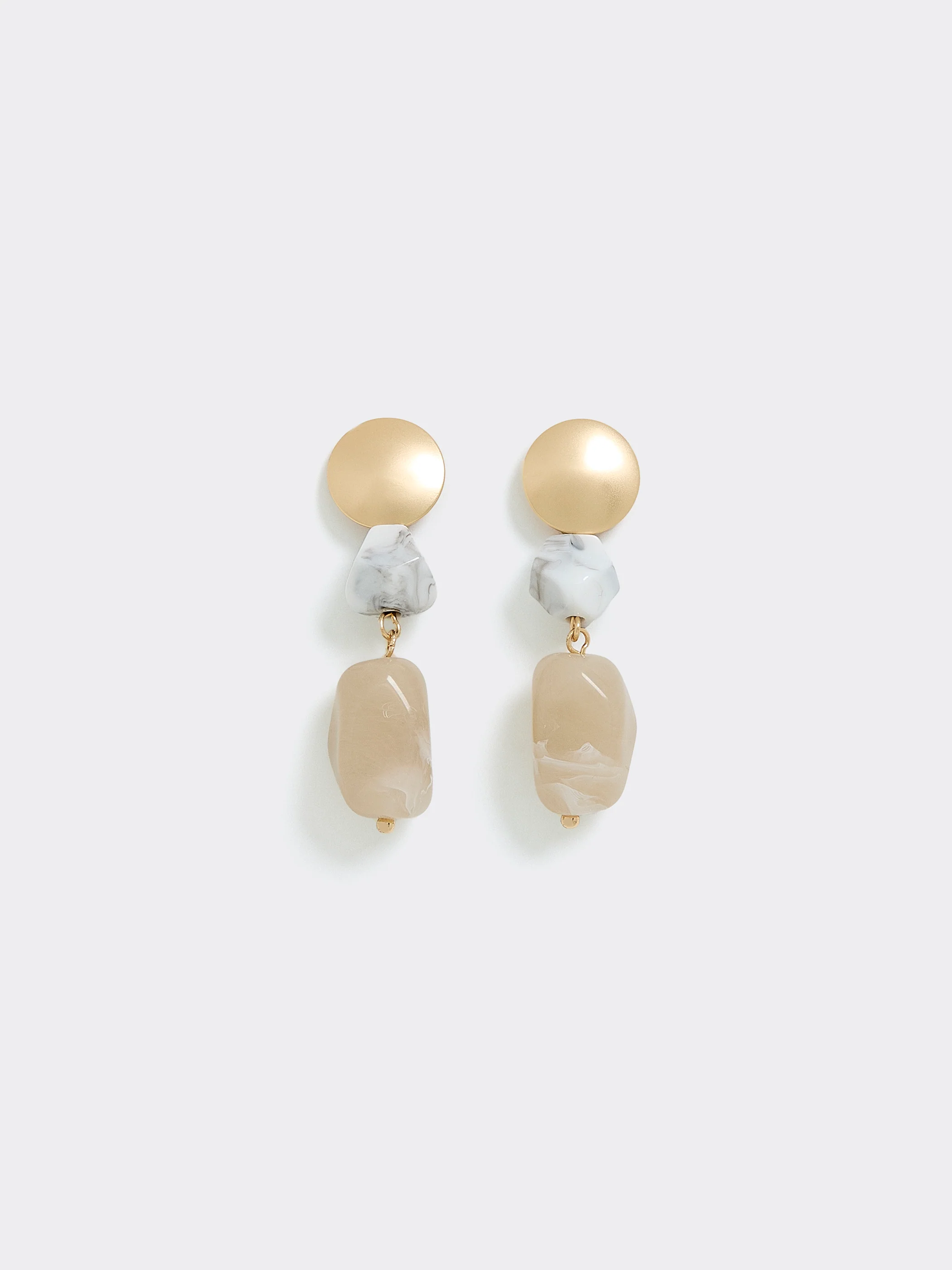 Resin Pendant Earrings - Image 3