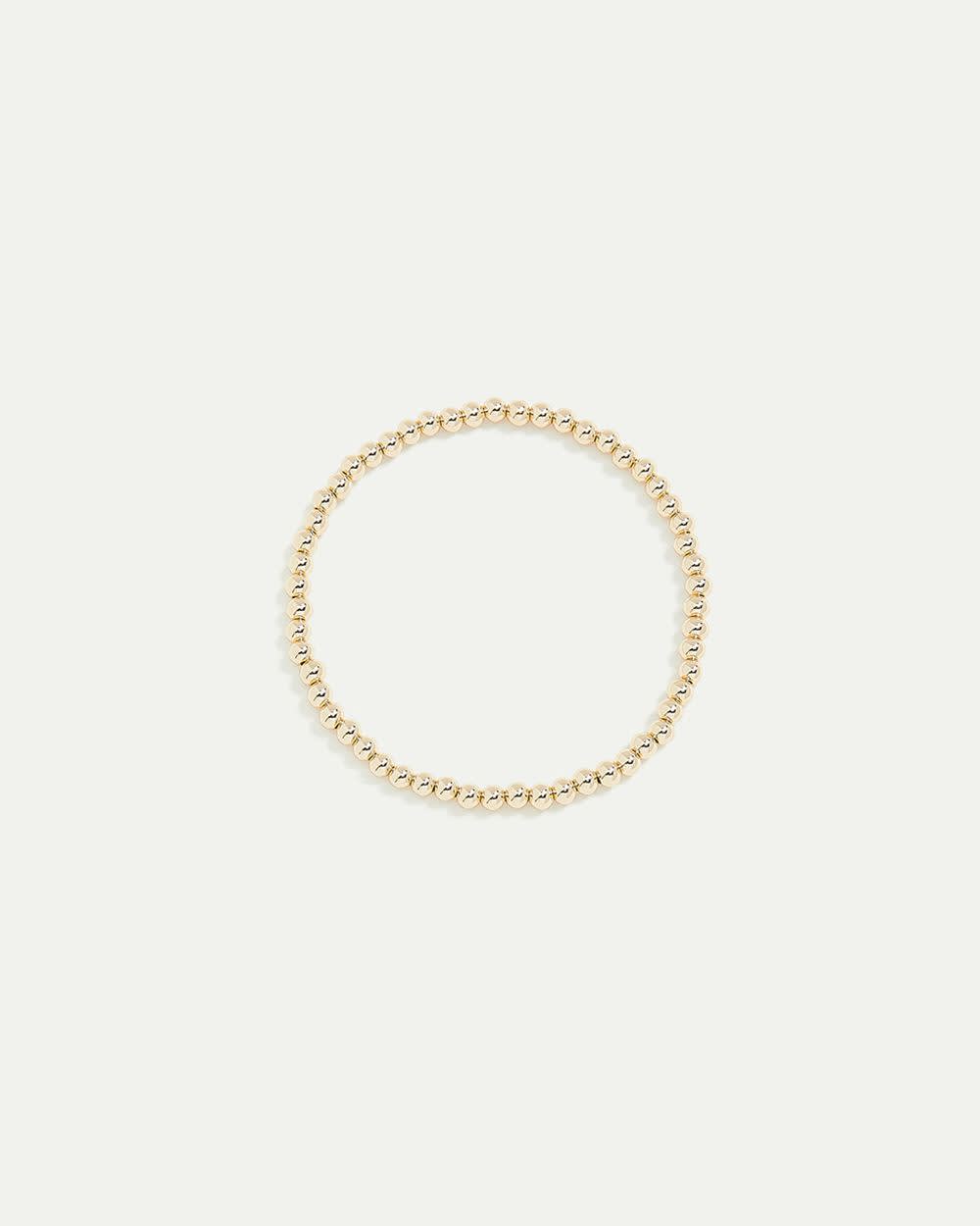 Stainless Steel Beaded Bracelet - Image 3