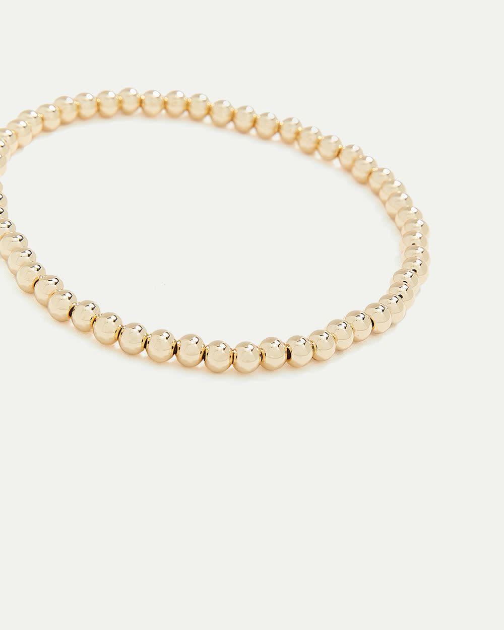 Stainless Steel Beaded Bracelet - Image 4