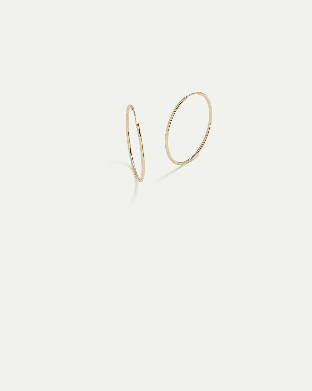 Stainless Steel Large Basic Hoops - Image 3
