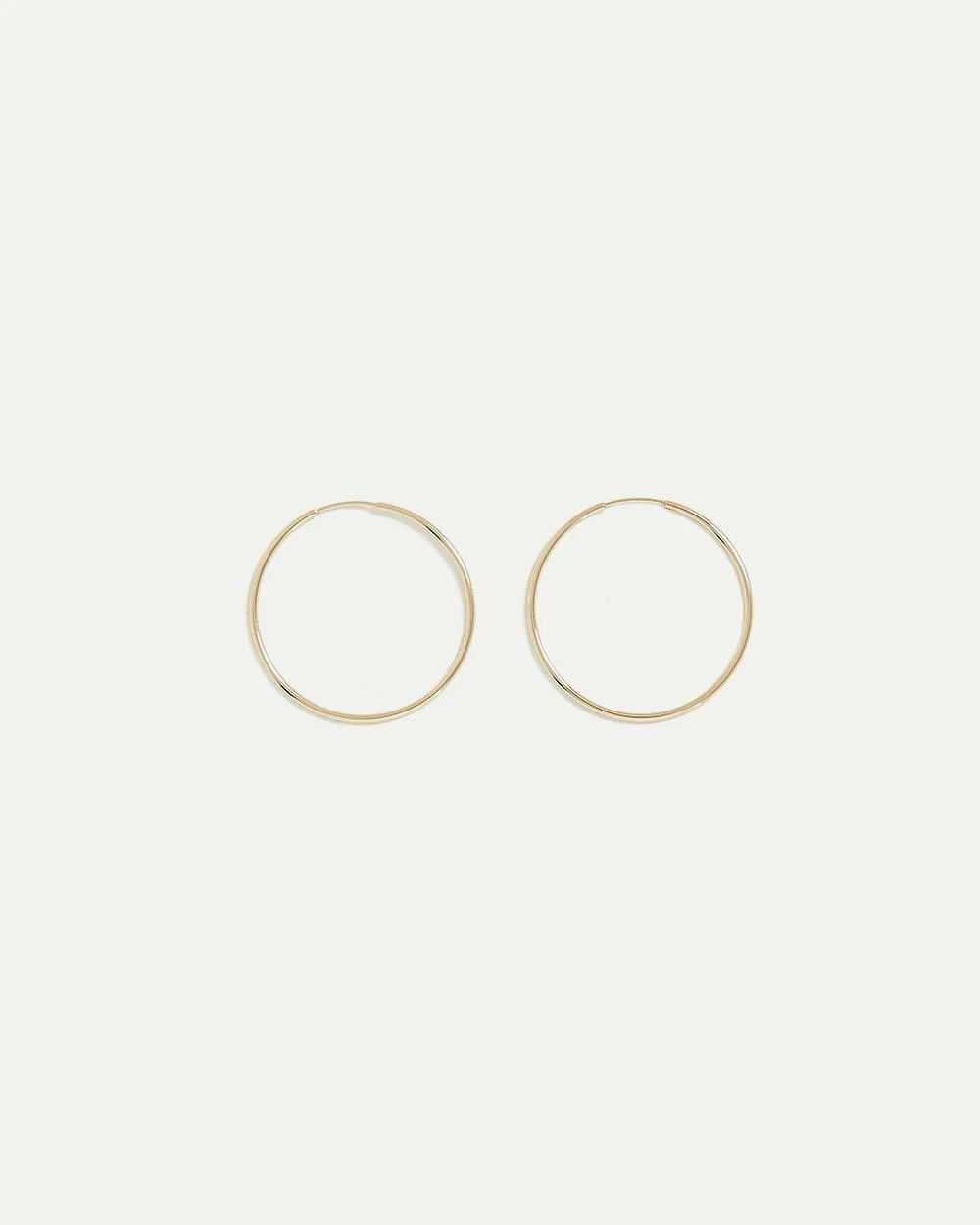Stainless Steel Large Basic Hoops - Image 4