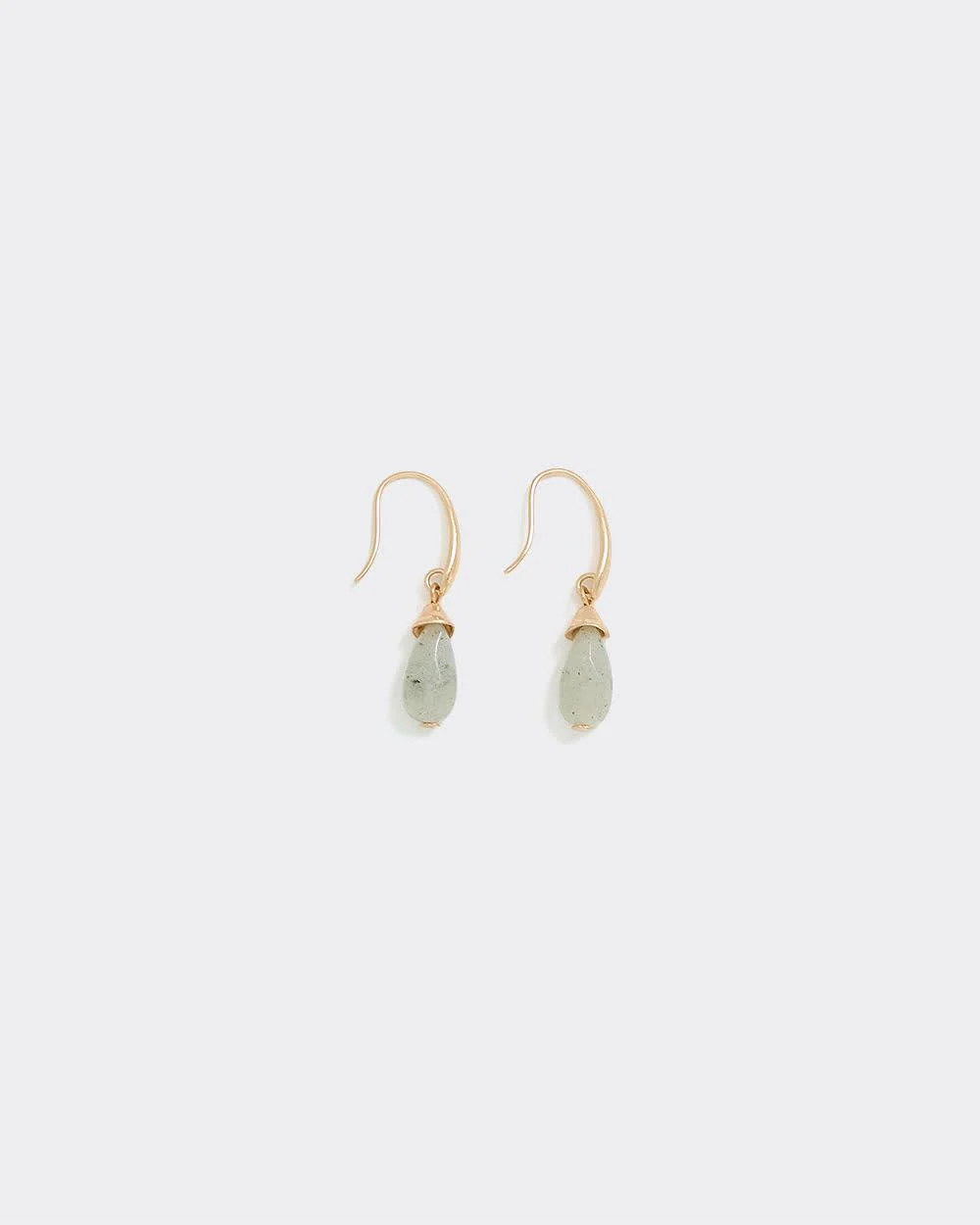 Earrings with Stone Pendants - Image 2