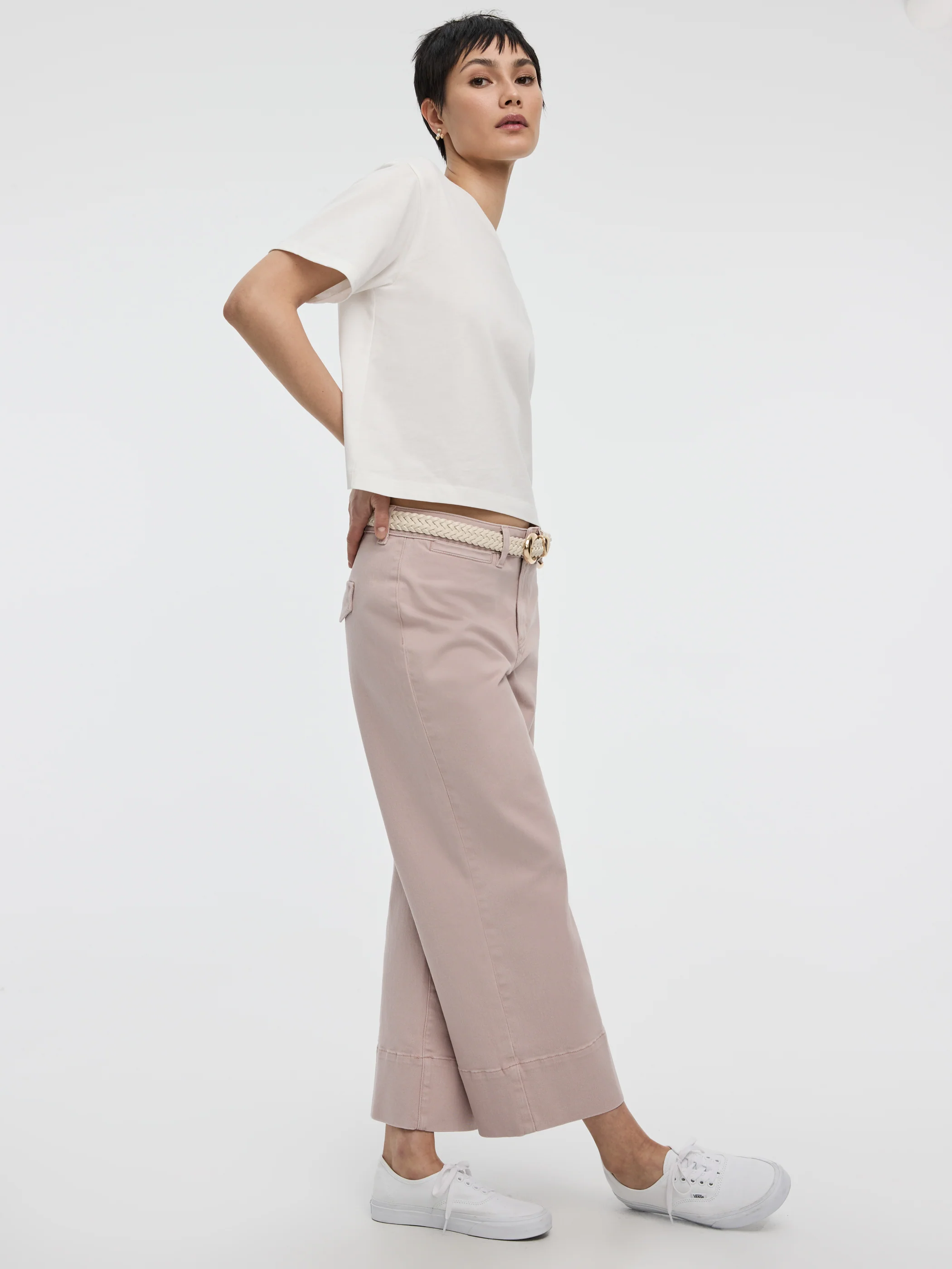 Straight-Leg High-Rise Cropped Mariner Pant - Image 10
