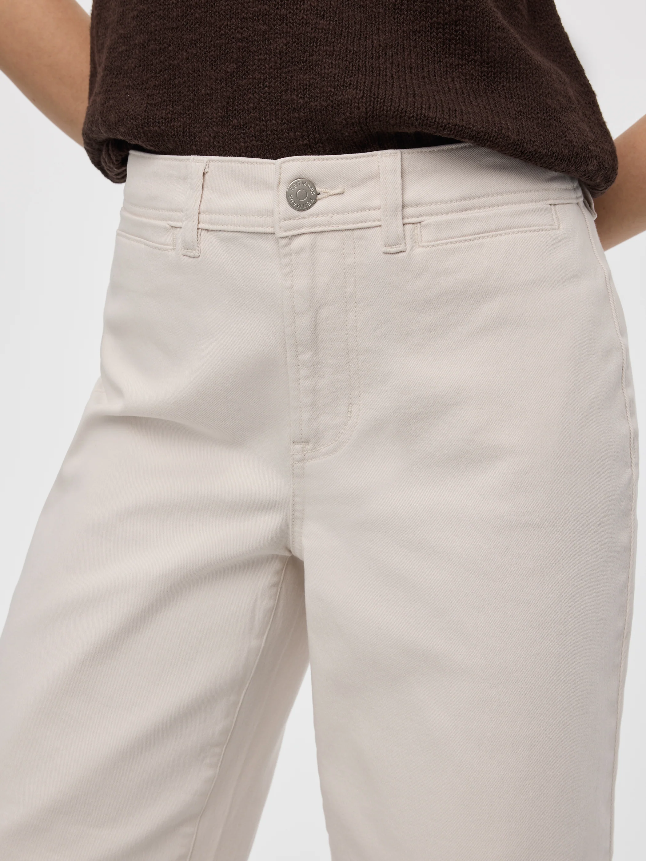 Straight-Leg High-Rise Cropped Mariner Pant - Image 3