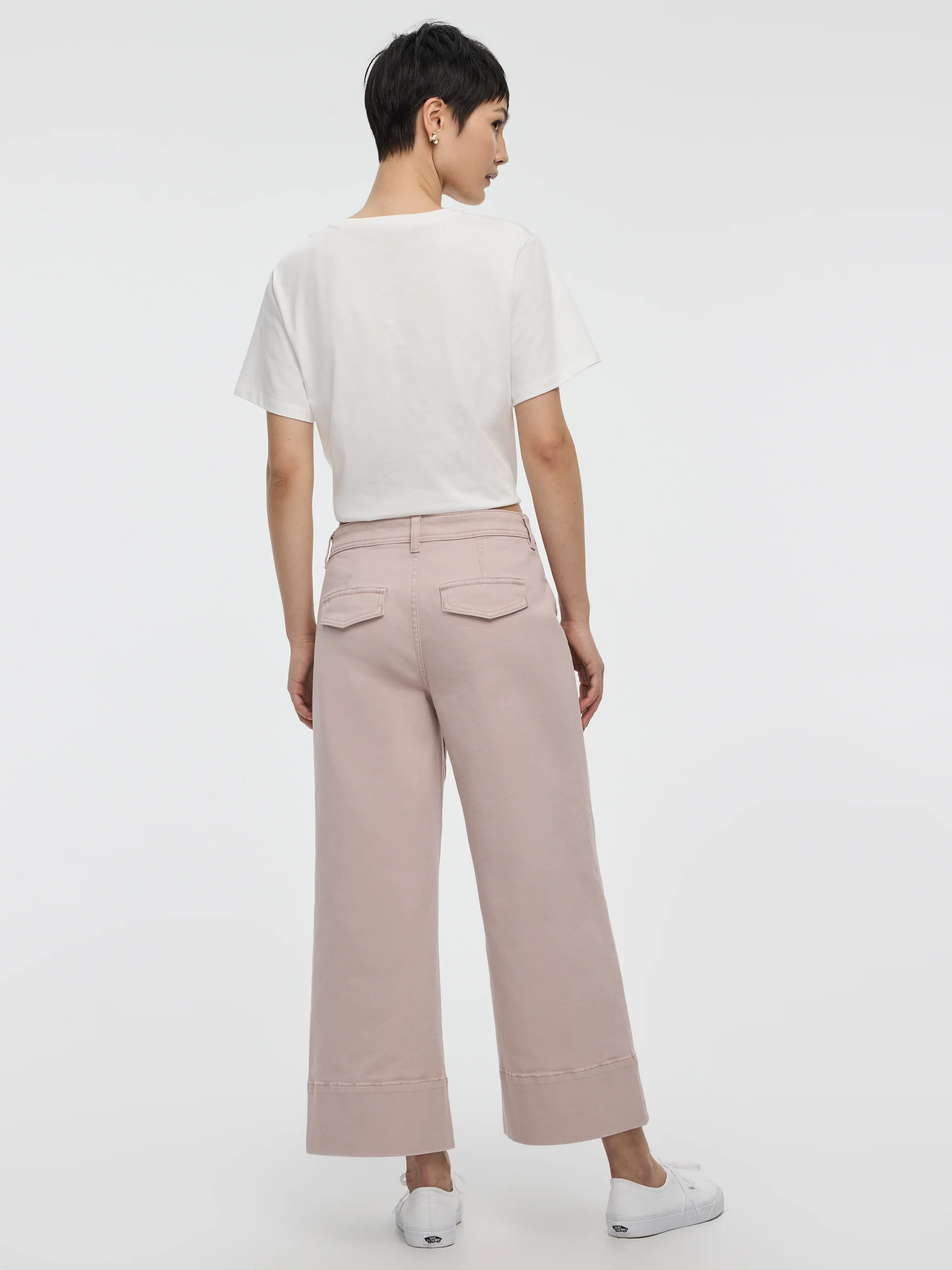 Straight-Leg High-Rise Cropped Mariner Pant - Image 9
